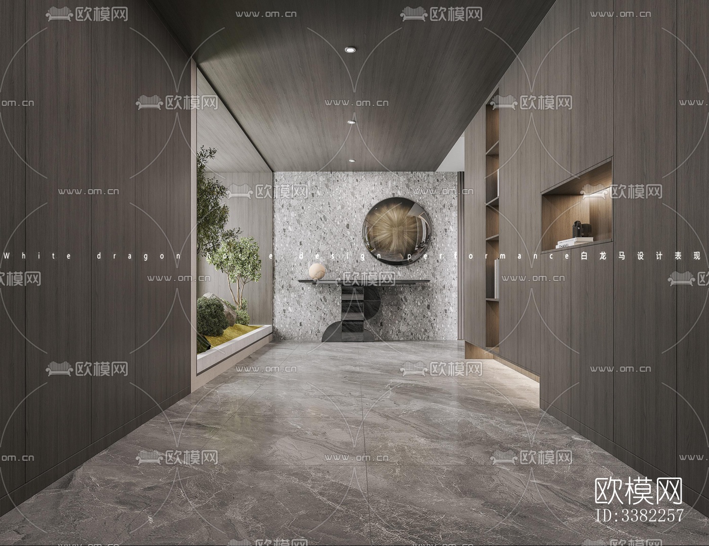 现代别墅效果图下载（渲染图3）