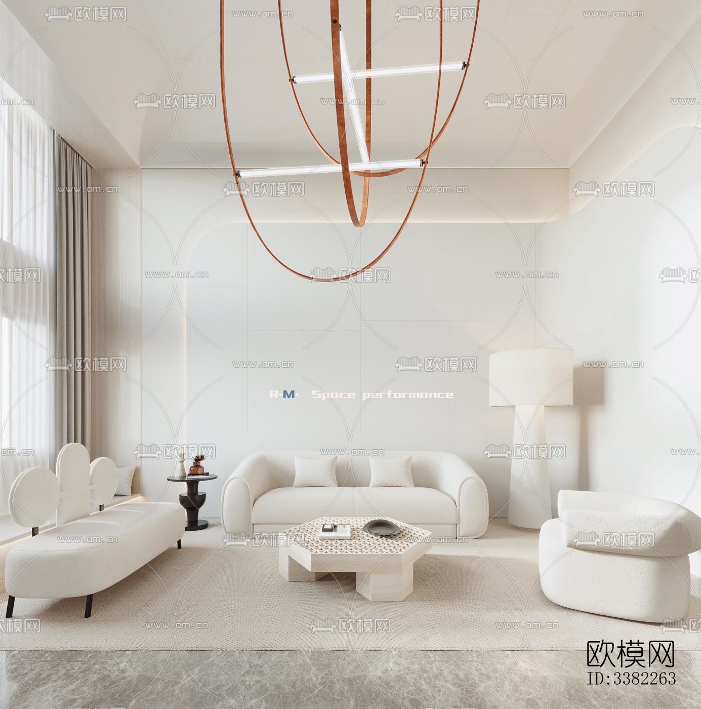 现代别墅效果图下载（渲染图2）