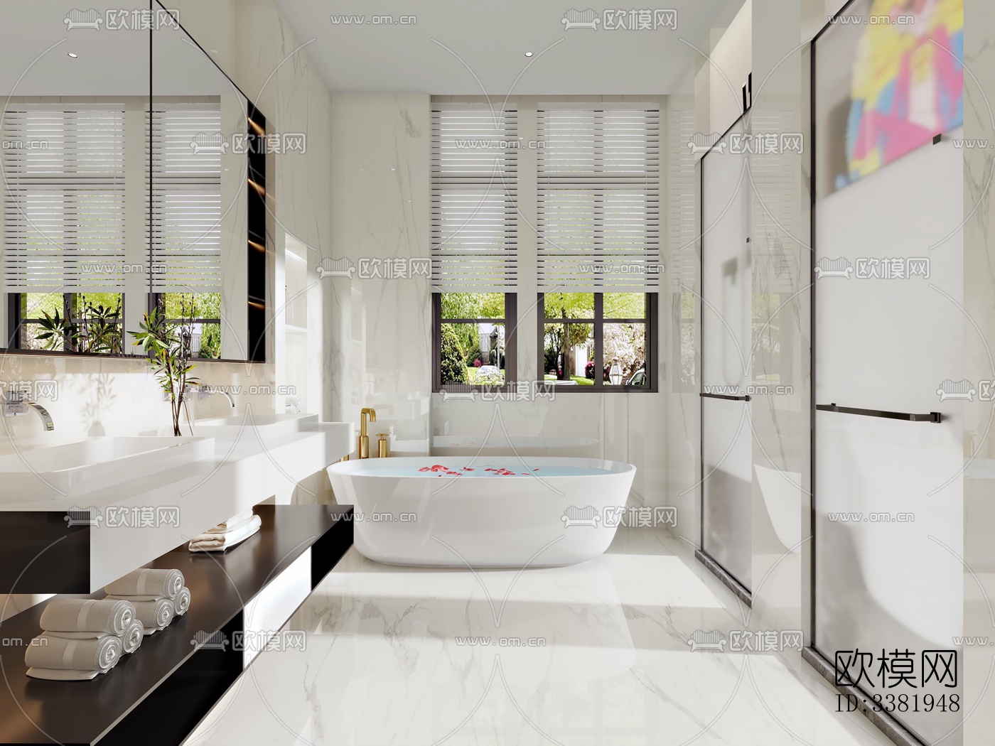 现代别墅效果图下载（渲染图6）