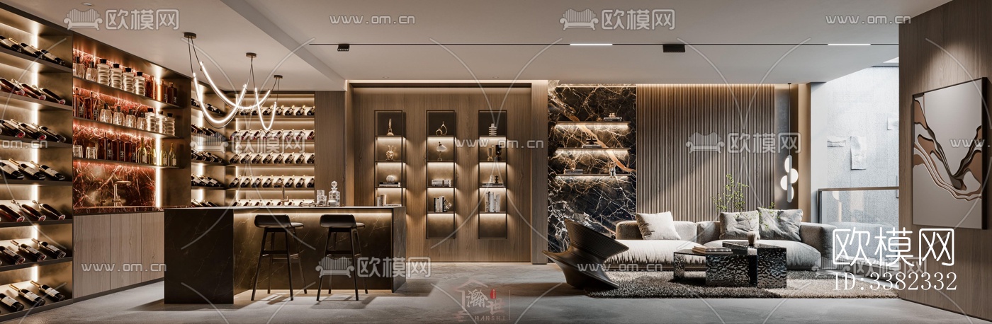 现代别墅效果图下载（渲染图4）