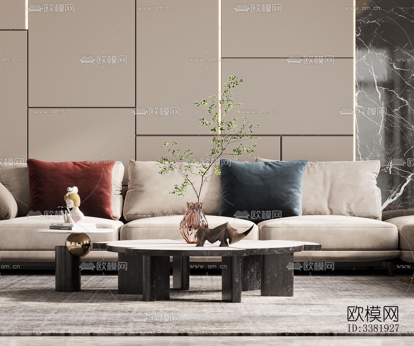 现代别墅效果图下载（渲染图11）