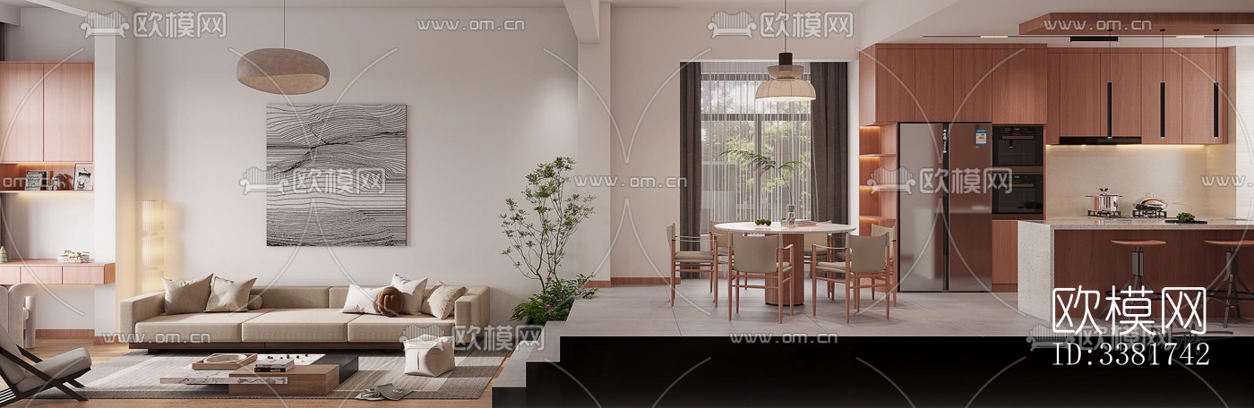 现代别墅效果图下载（渲染图2）