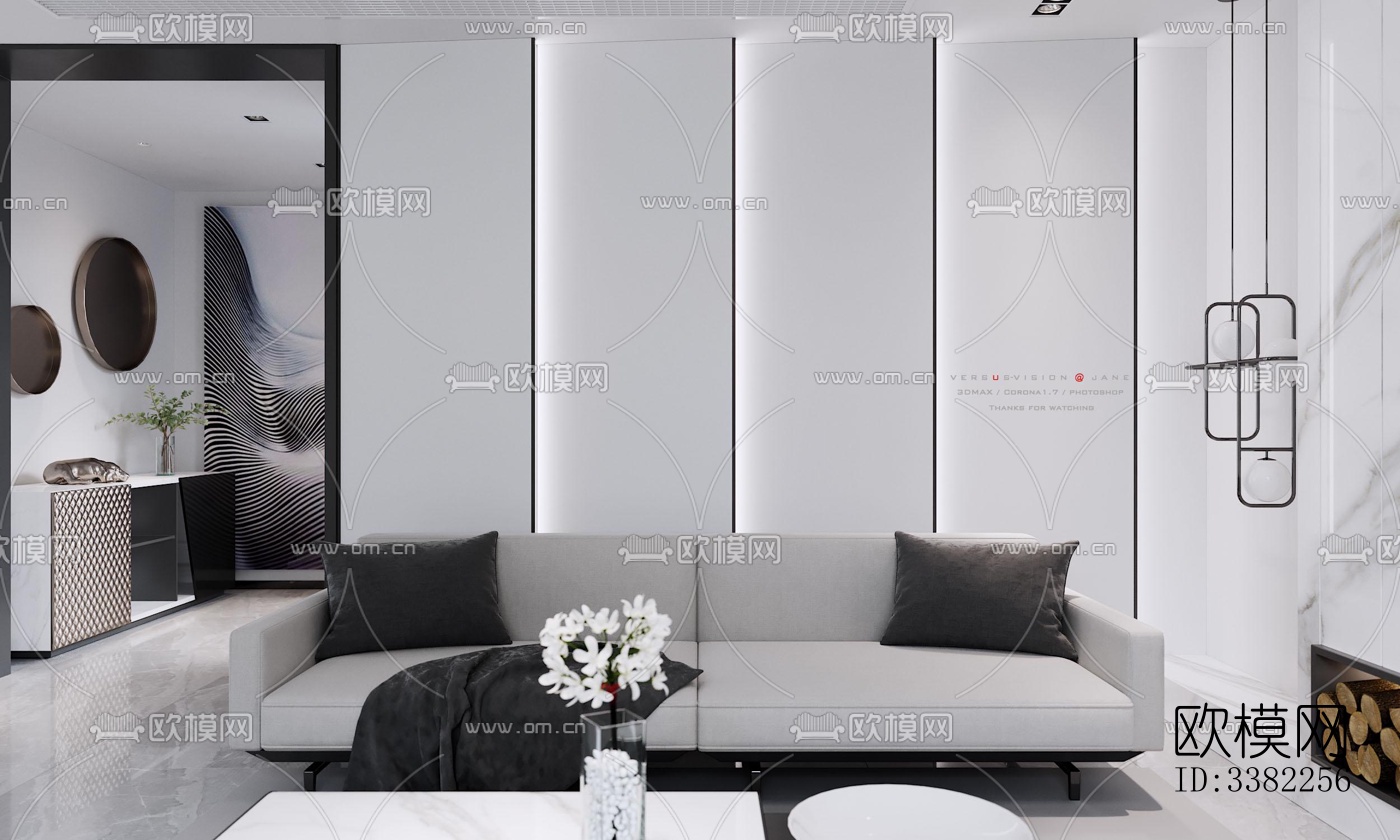 现代别墅效果图下载（渲染图11）