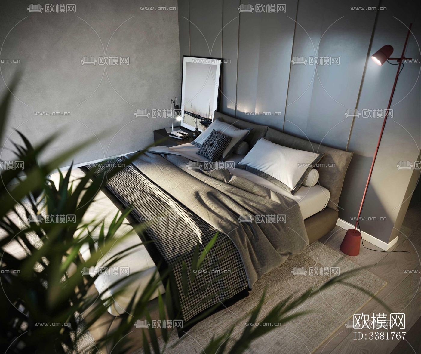 现代别墅效果图下载（渲染图7）