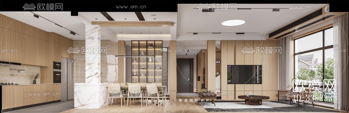 现代别墅效果图下载（渲染图8）