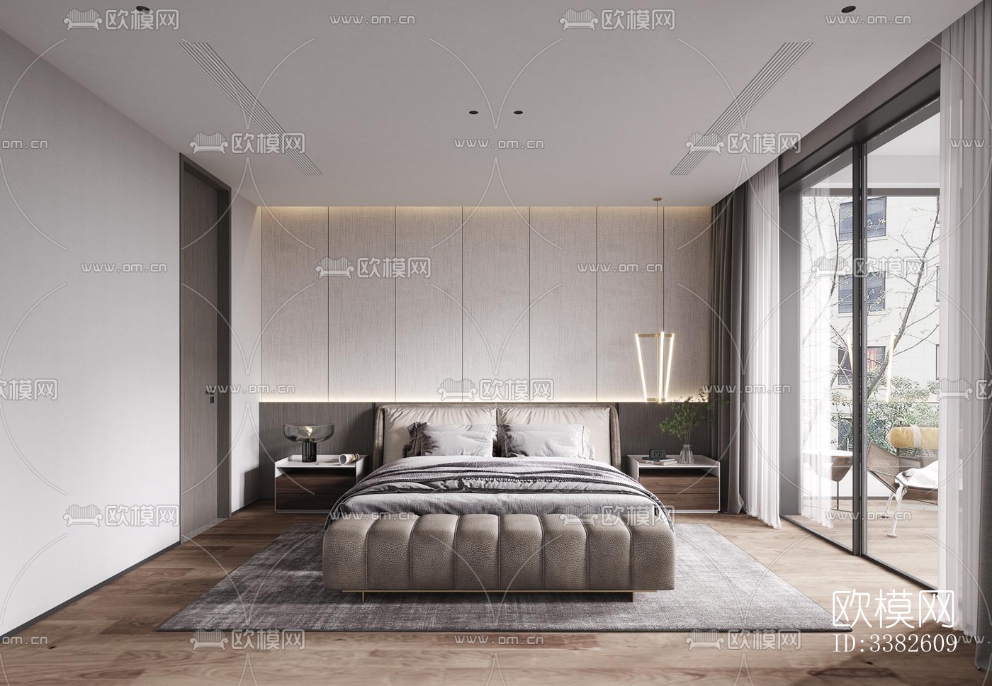 现代别墅效果图下载（渲染图13）