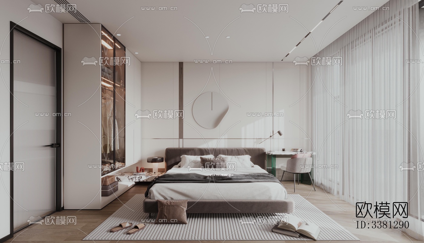 现代别墅效果图下载（渲染图8）