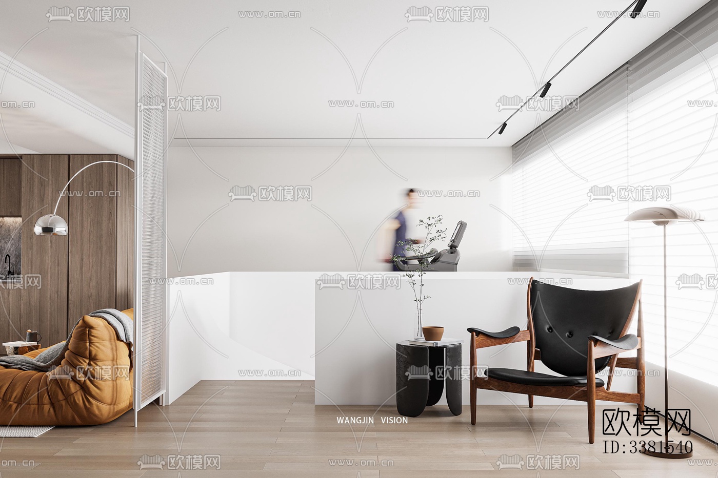 现代别墅效果图下载（渲染图8）