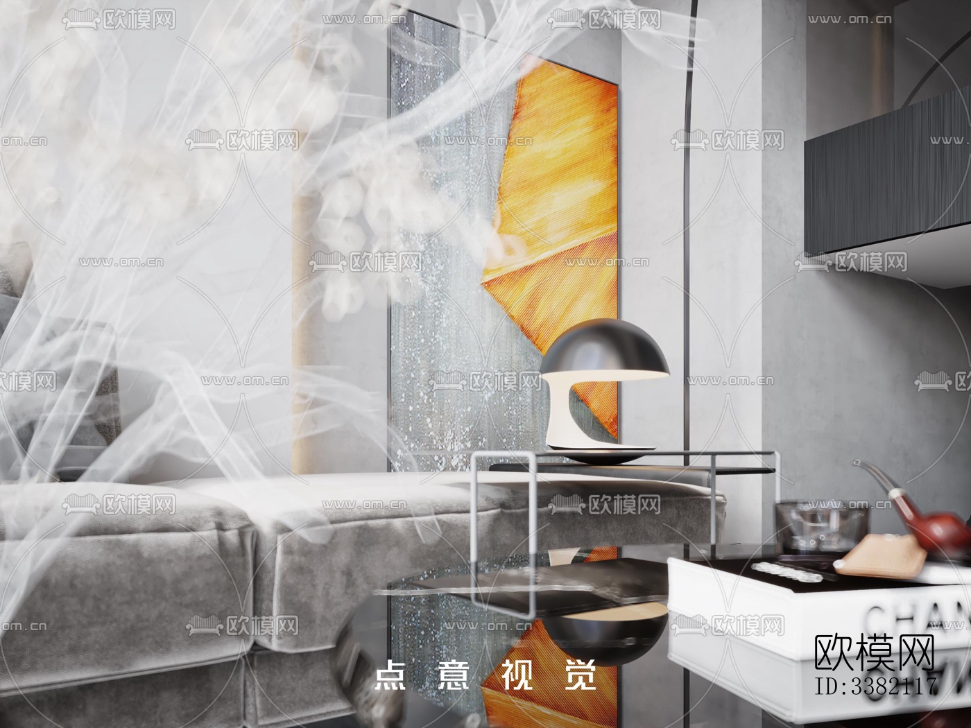 现代别墅效果图下载（渲染图7）