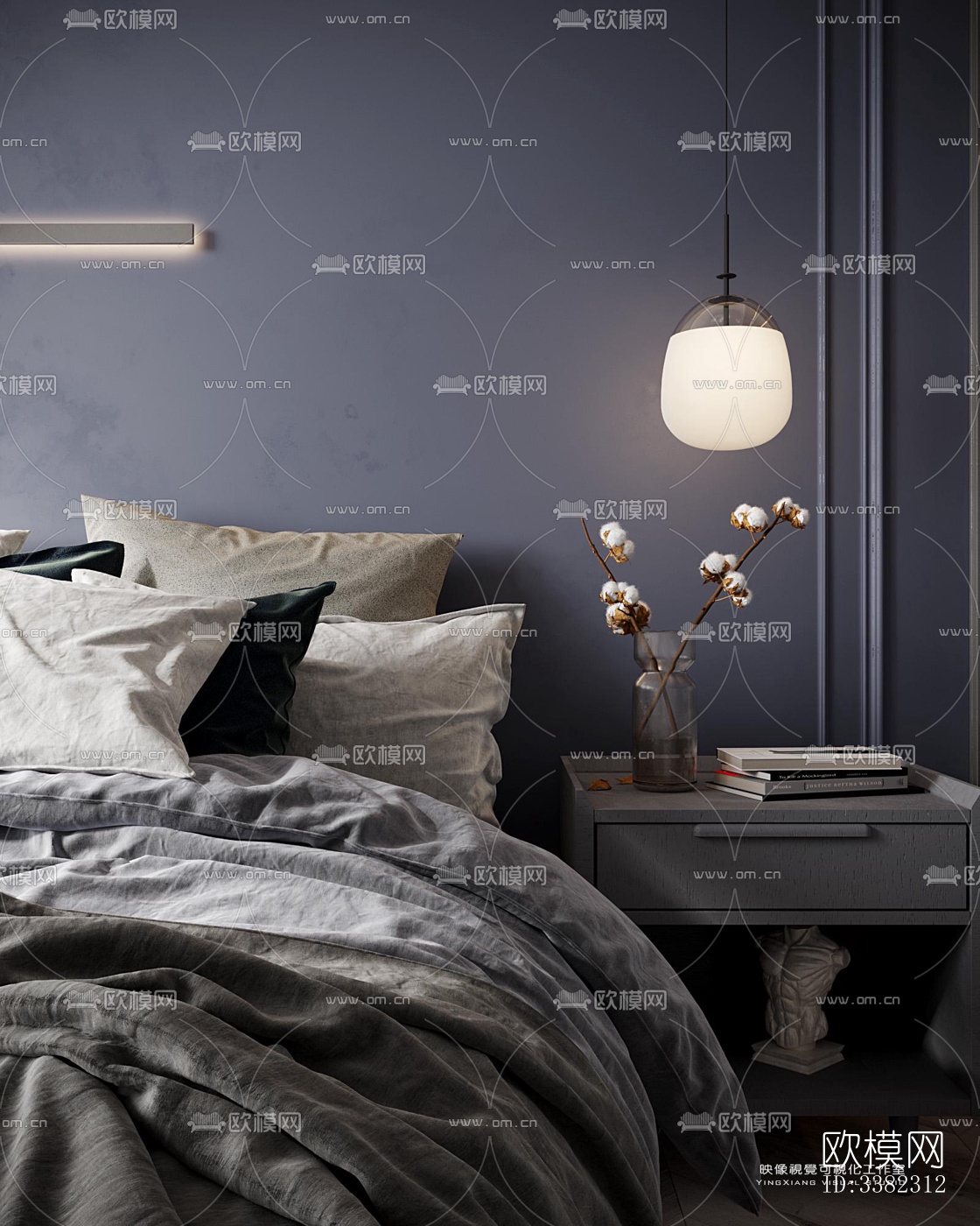 现代别墅效果图下载（渲染图8）