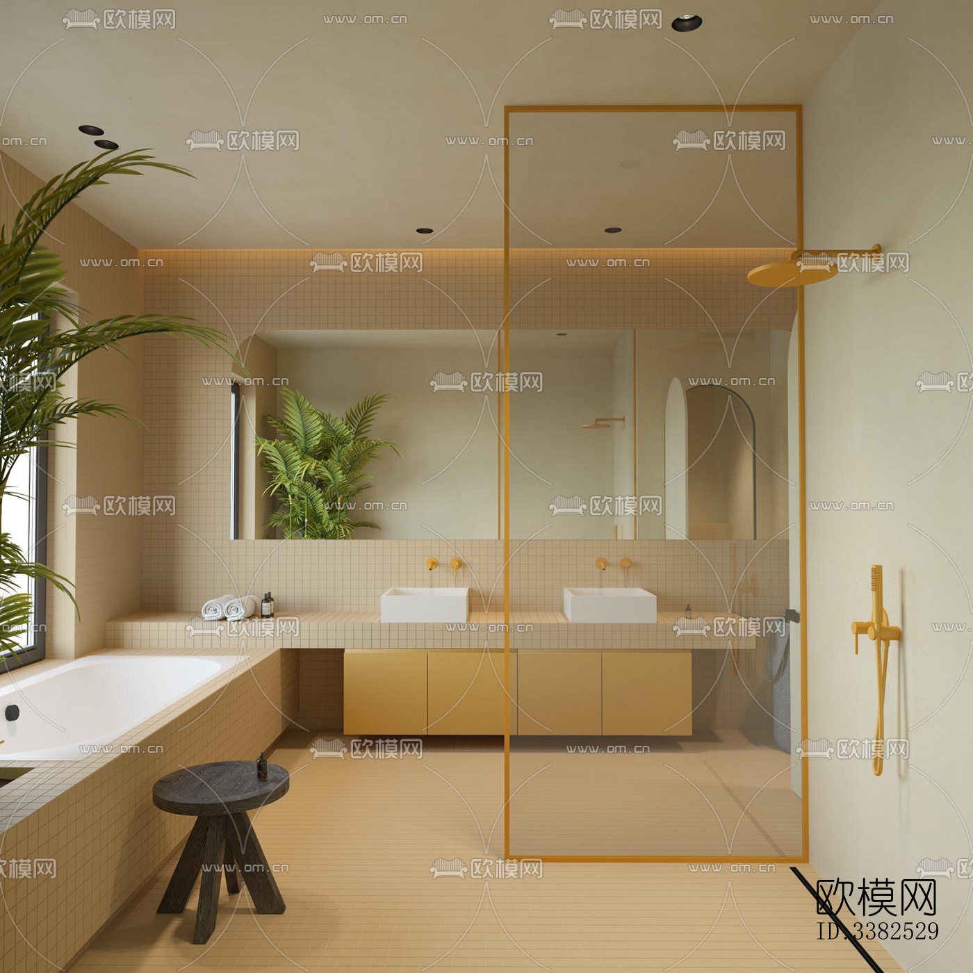 现代别墅效果图下载（渲染图4）