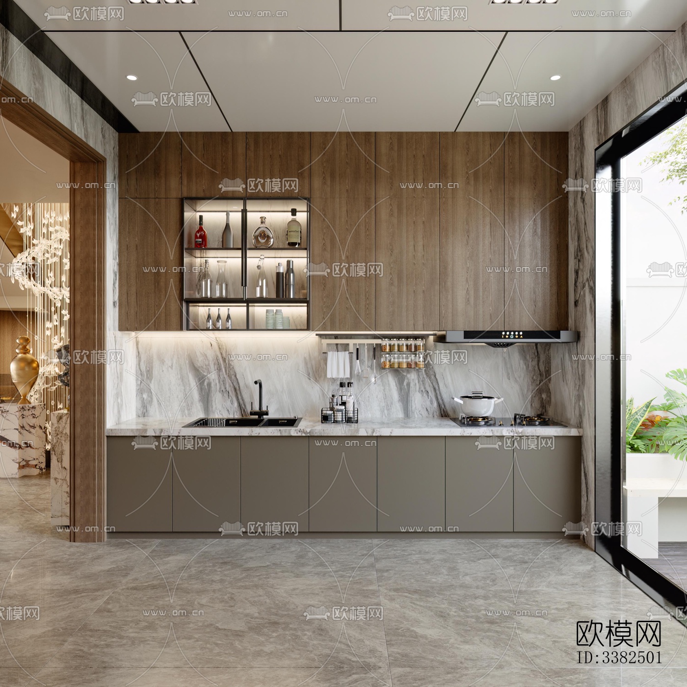 现代别墅效果图下载（渲染图11）