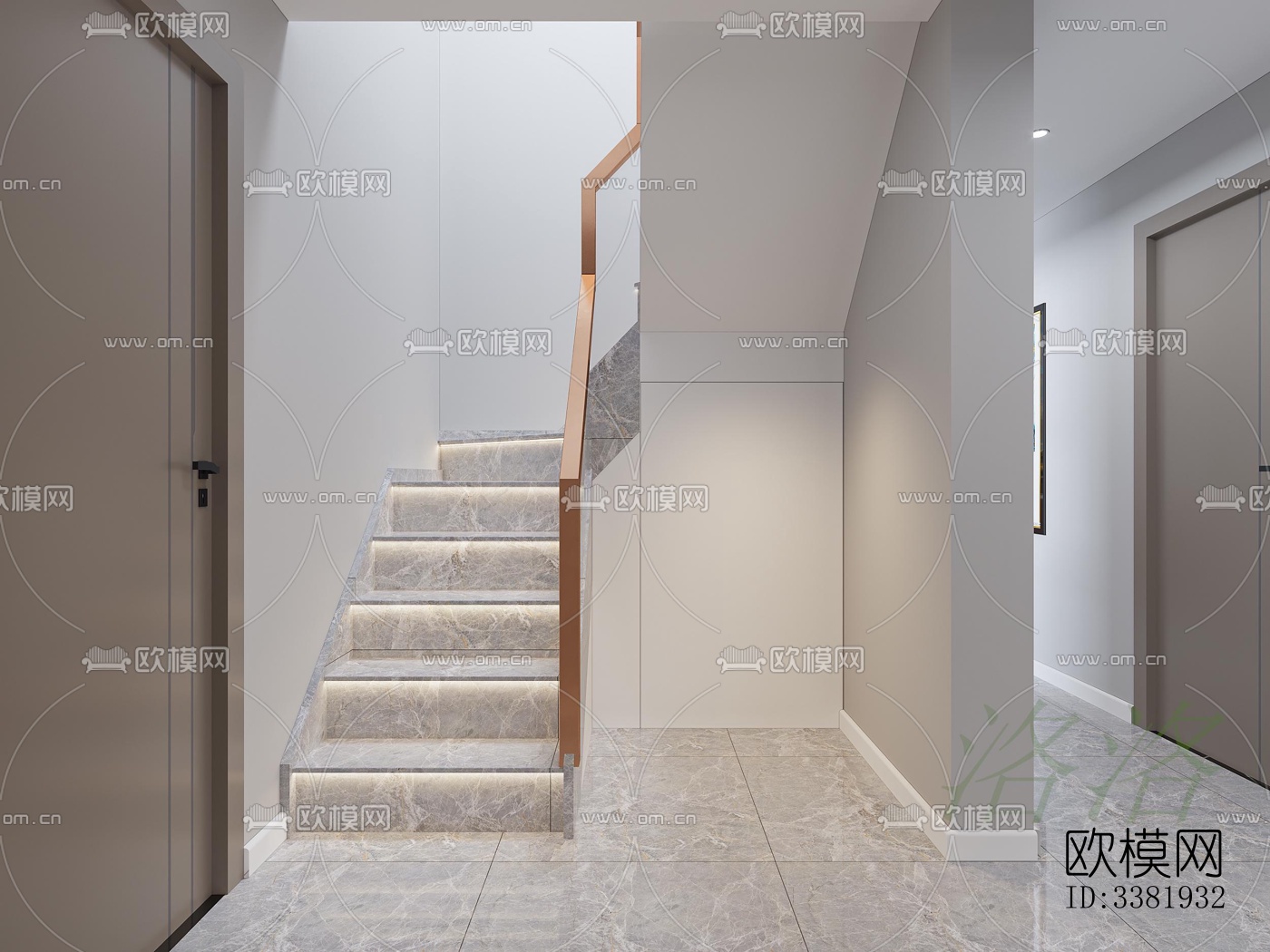 现代别墅效果图下载（渲染图3）