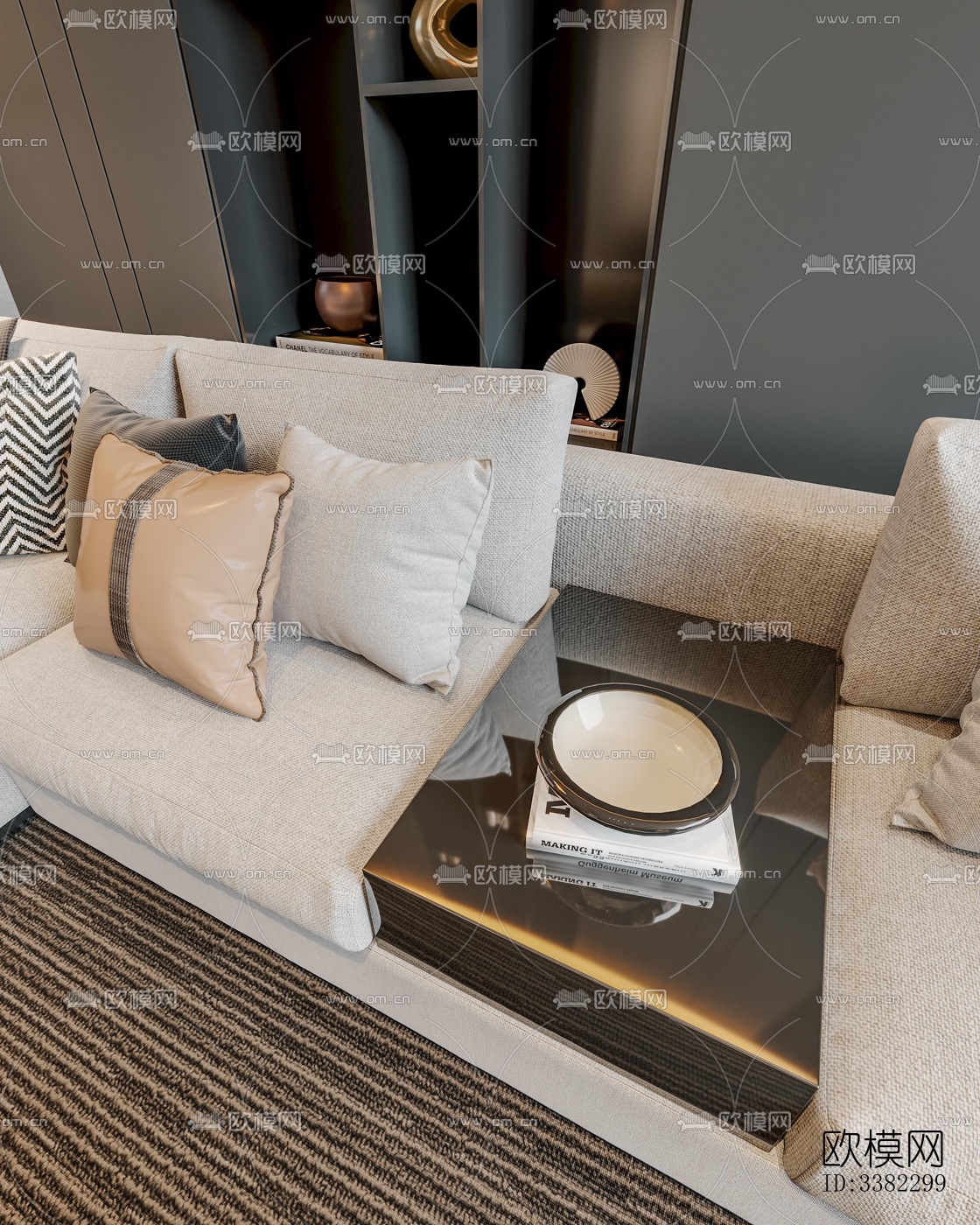 现代别墅效果图下载（渲染图15）