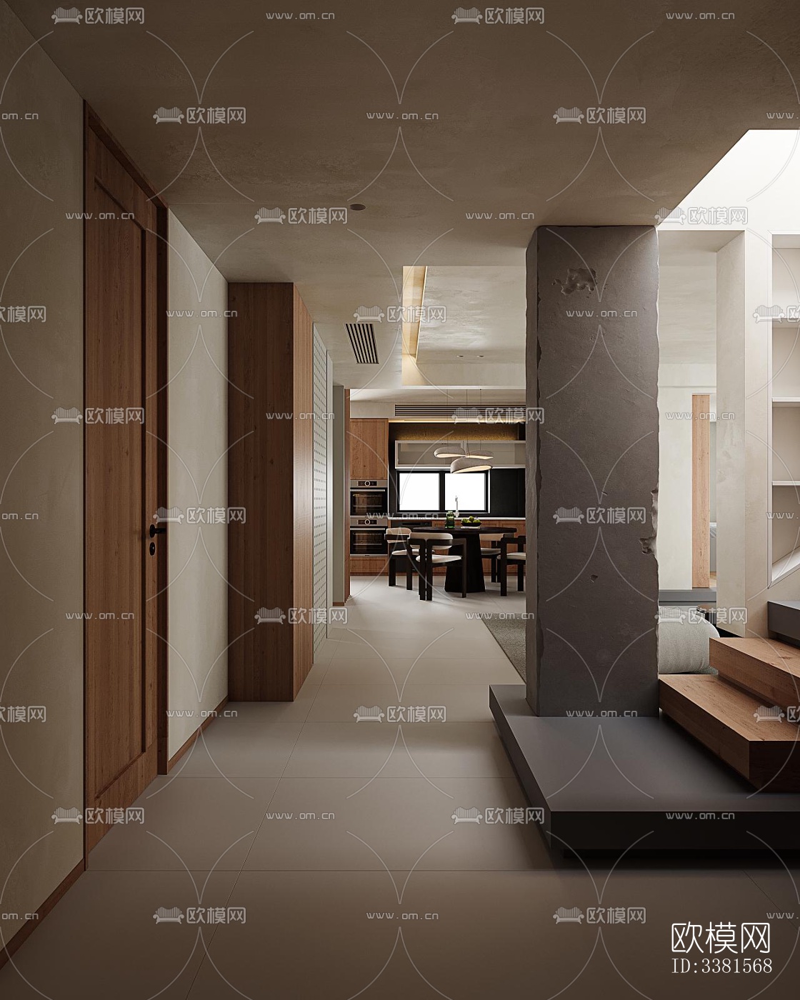 现代别墅效果图下载（渲染图11）