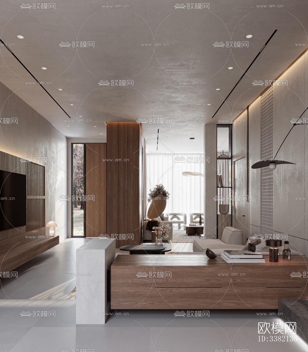 现代别墅效果图下载（渲染图18）