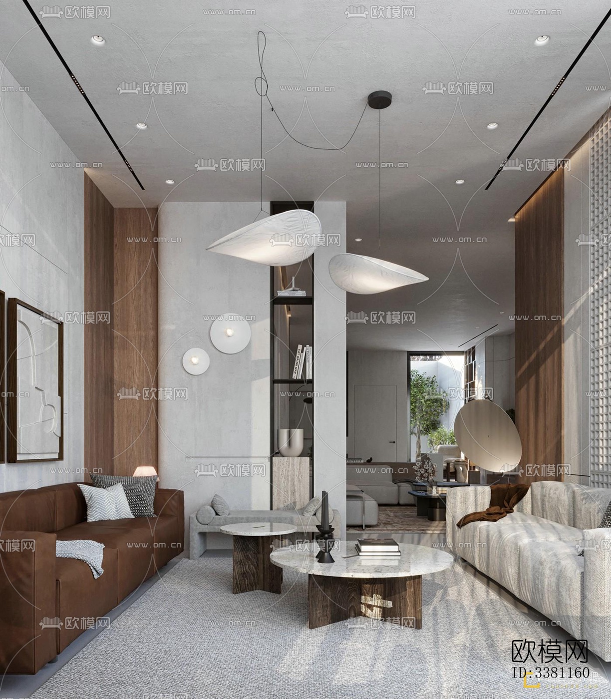 现代别墅效果图下载（渲染图17）