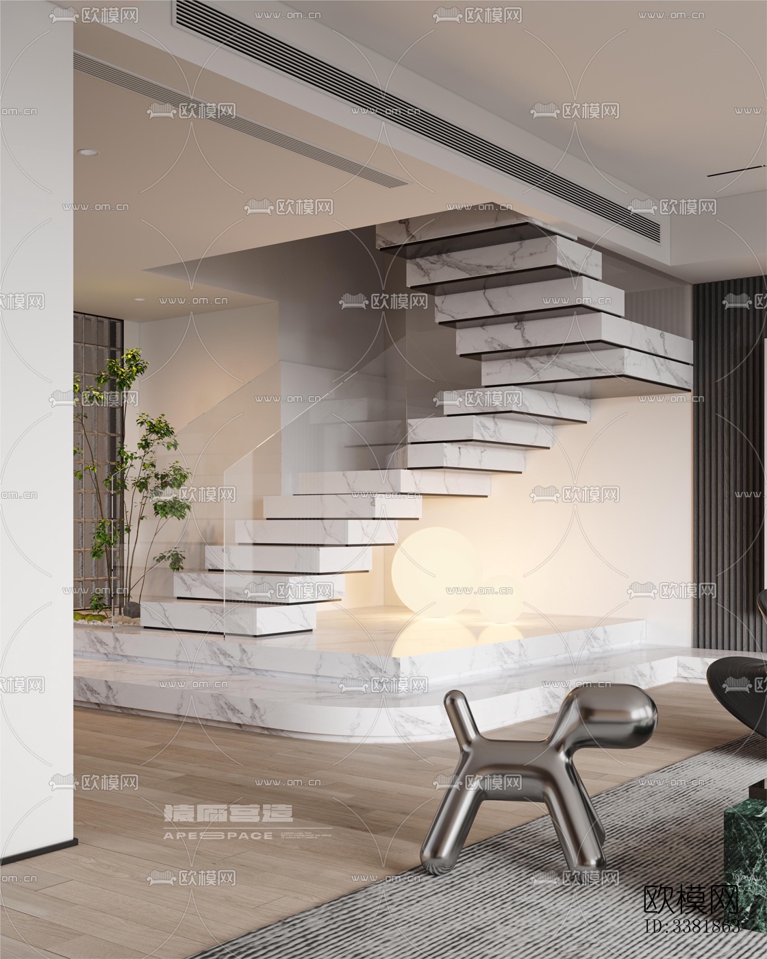 现代别墅效果图下载（渲染图11）