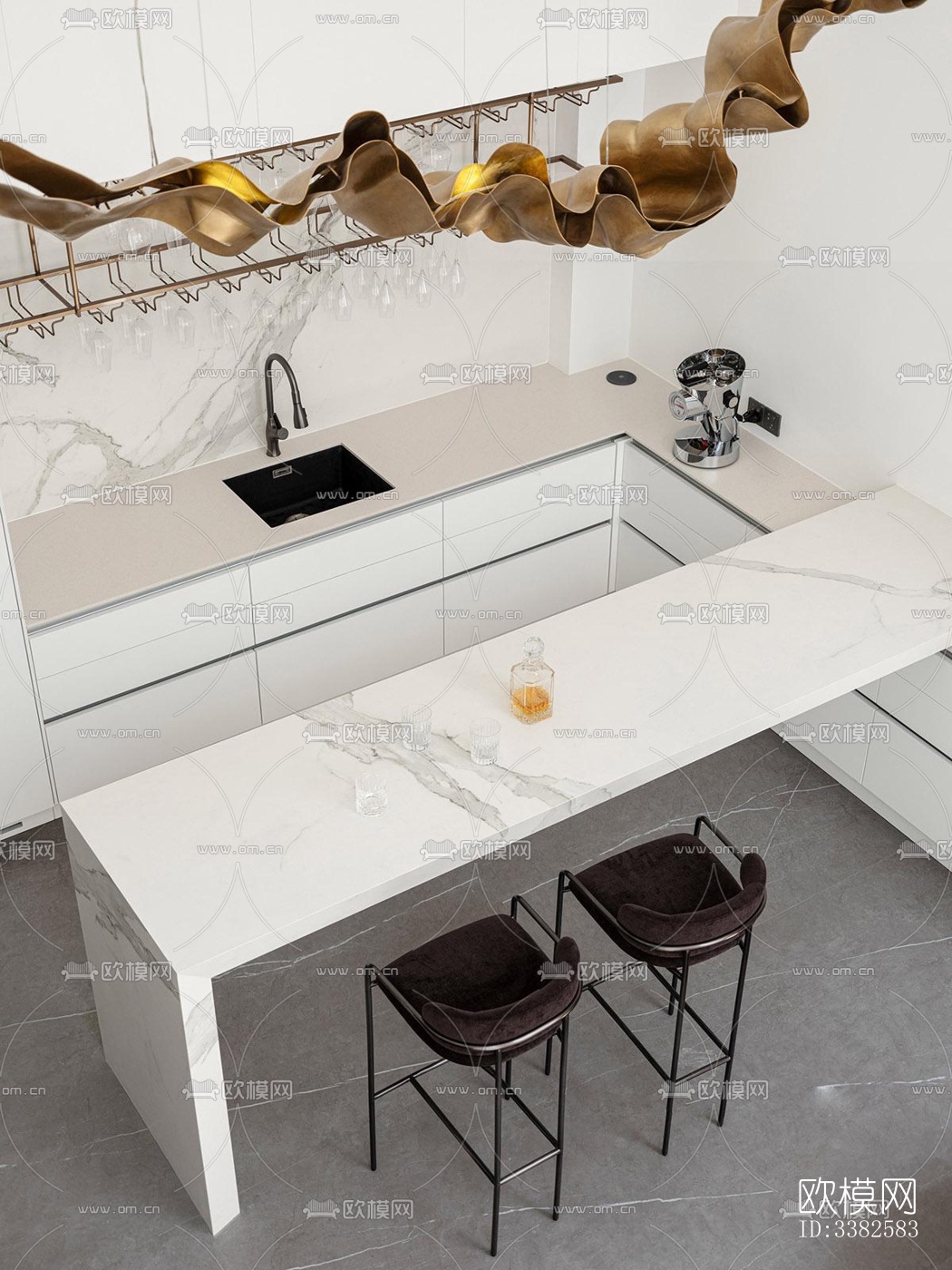 现代别墅效果图下载（渲染图12）