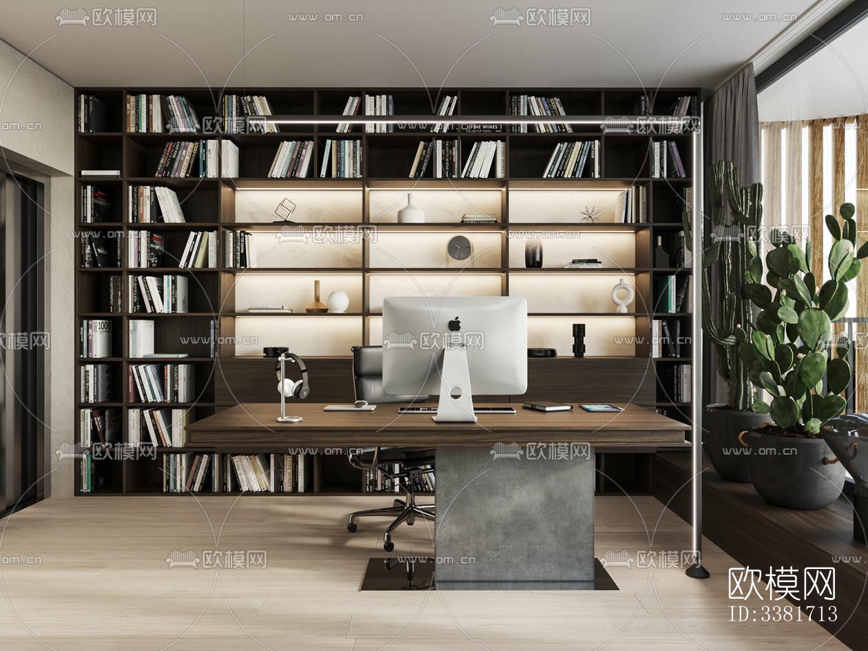 现代别墅效果图下载（渲染图4）