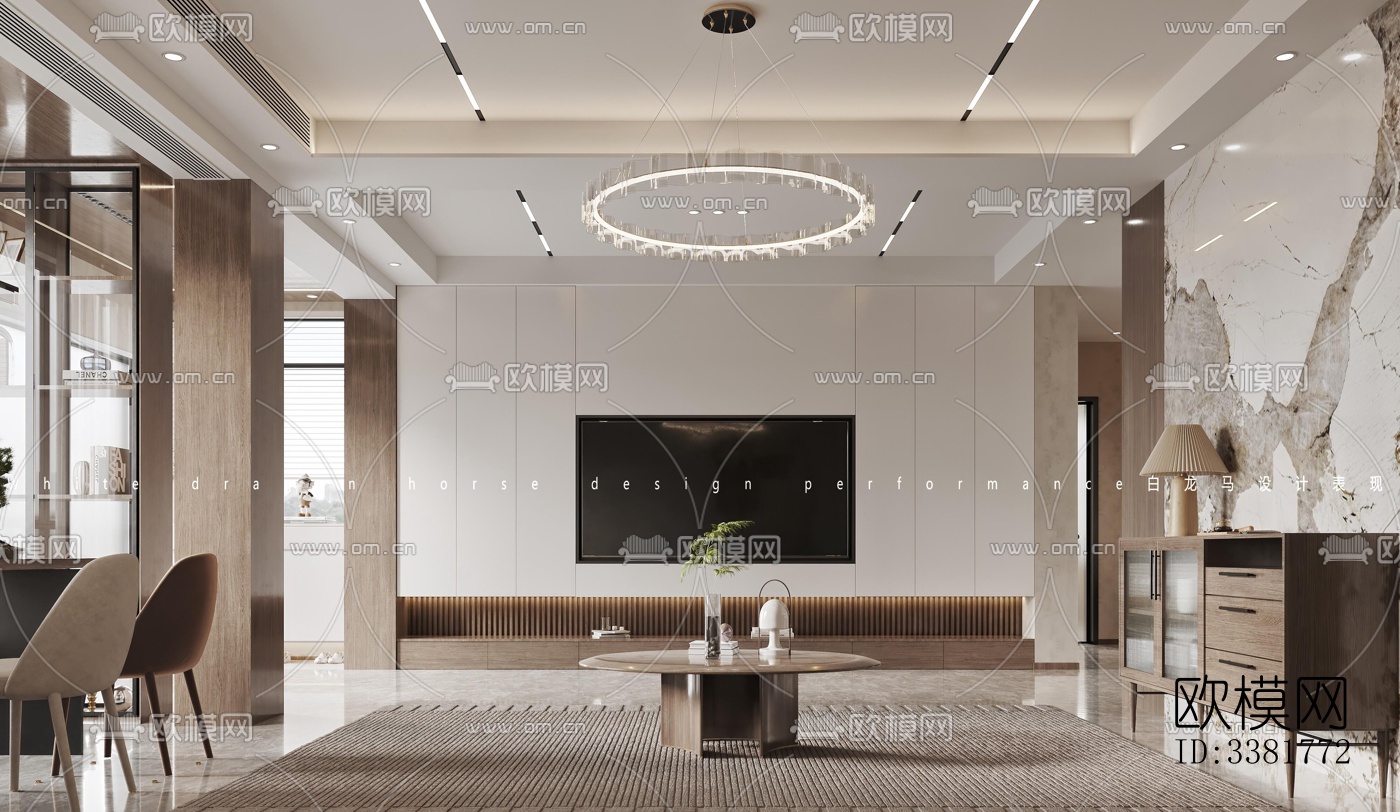 现代别墅效果图下载（渲染图4）