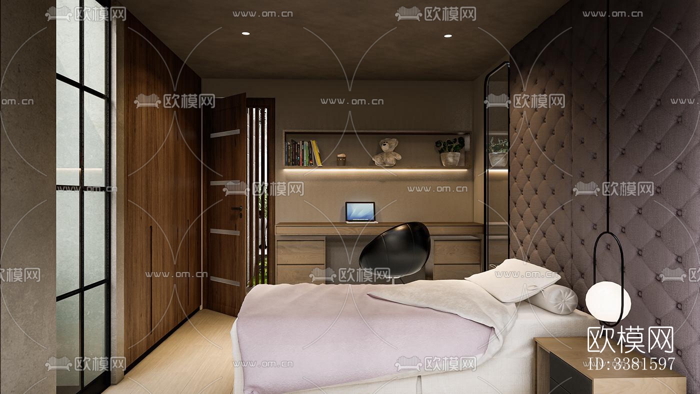 现代别墅效果图下载（渲染图18）