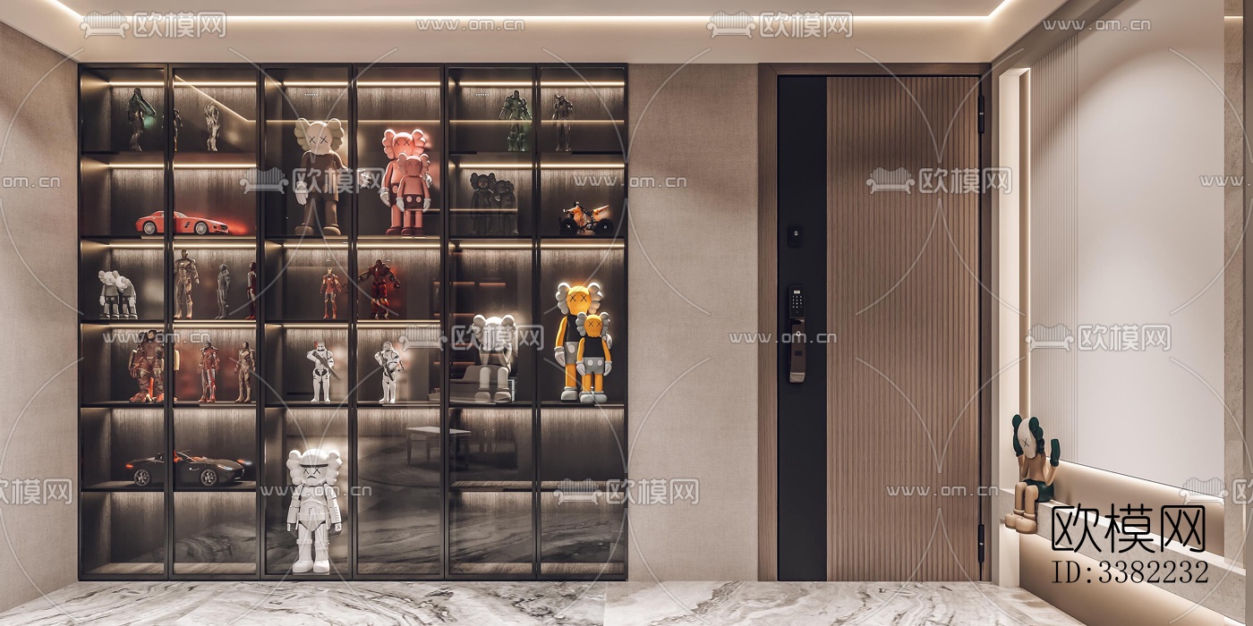 现代别墅效果图下载（渲染图16）