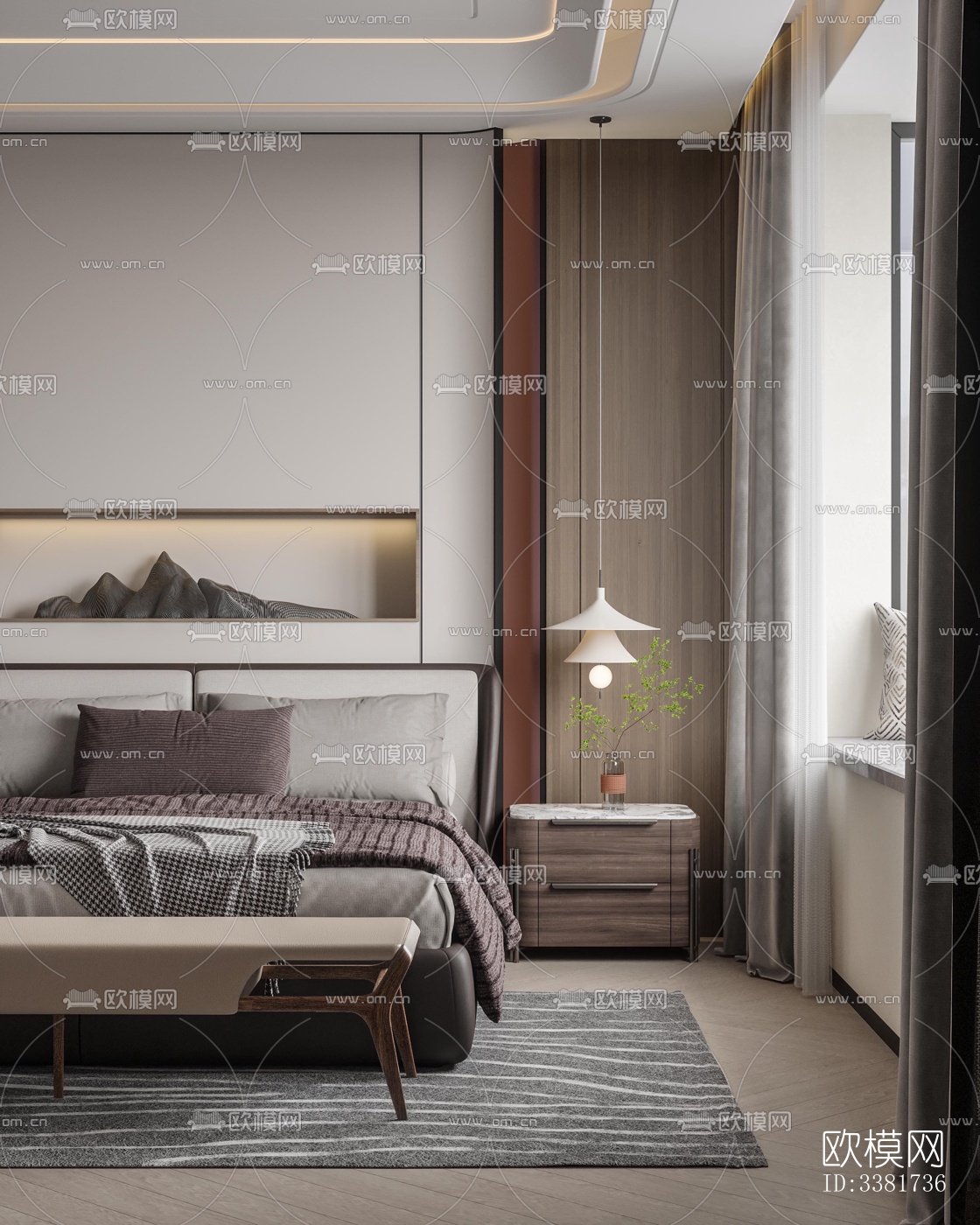 现代别墅效果图下载（渲染图2）