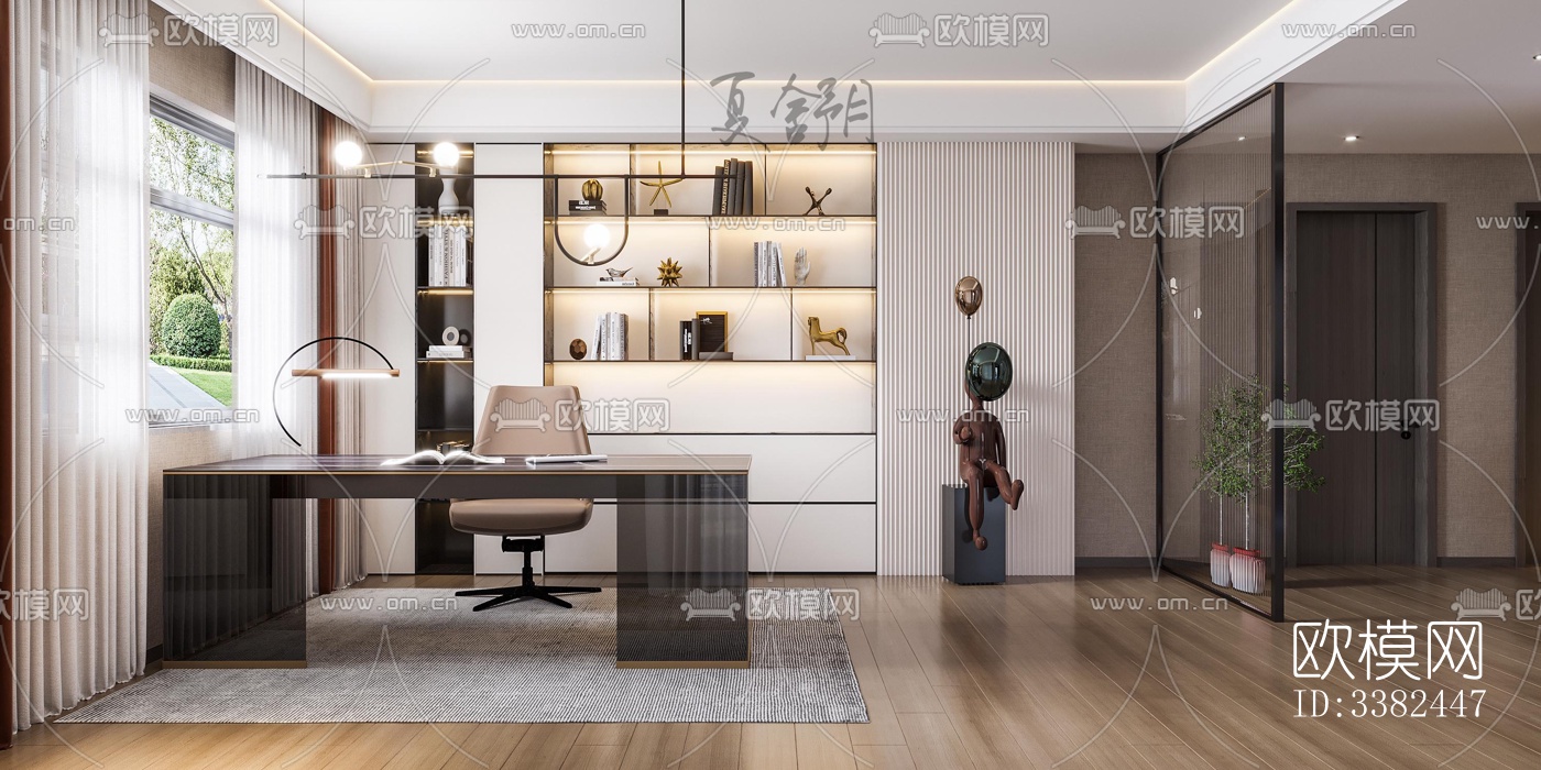 现代别墅效果图下载（渲染图2）