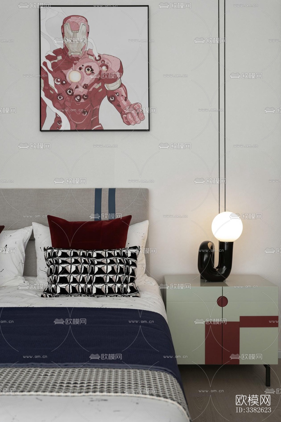 现代别墅效果图下载（渲染图11）