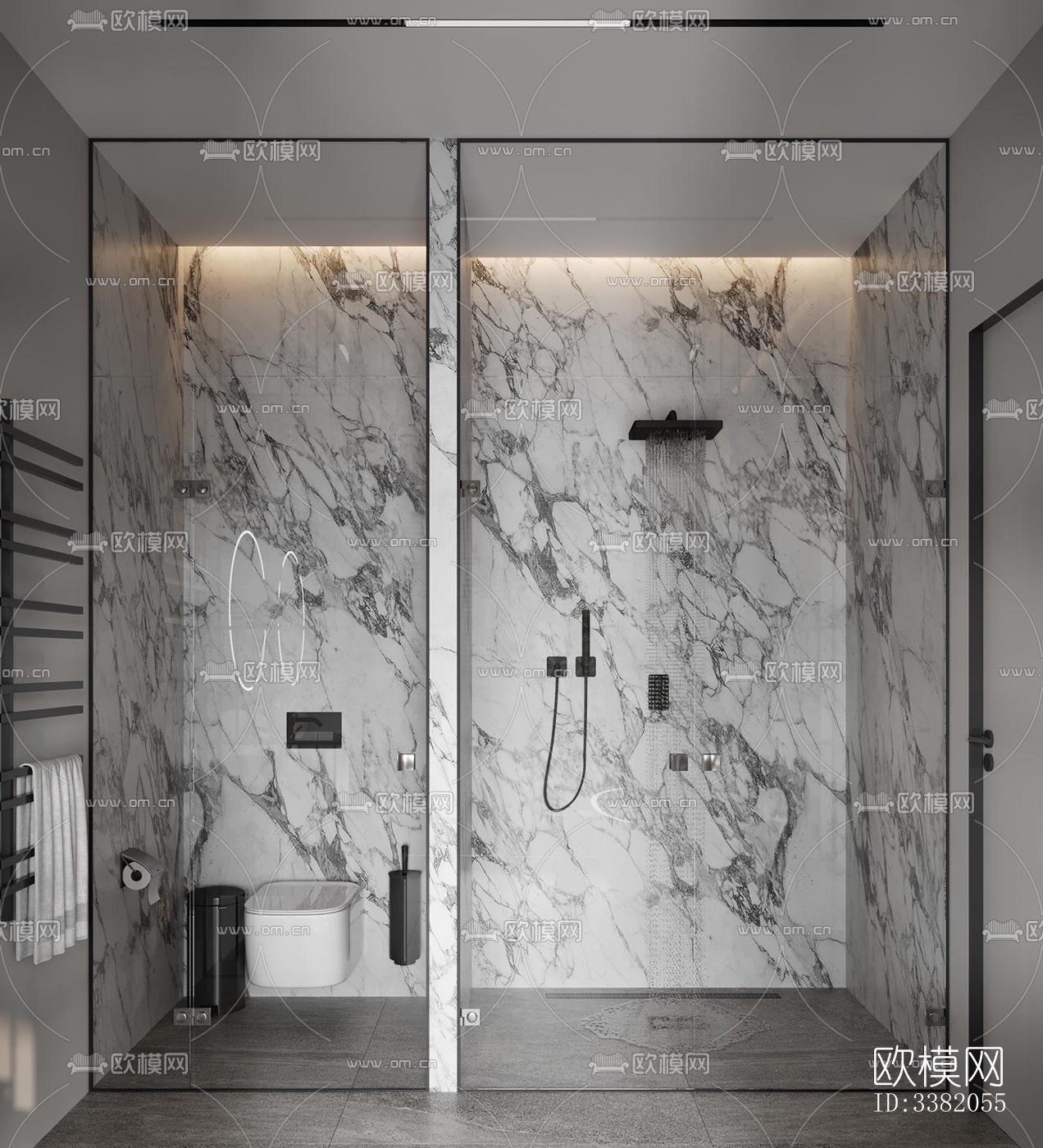 现代别墅效果图下载（渲染图8）