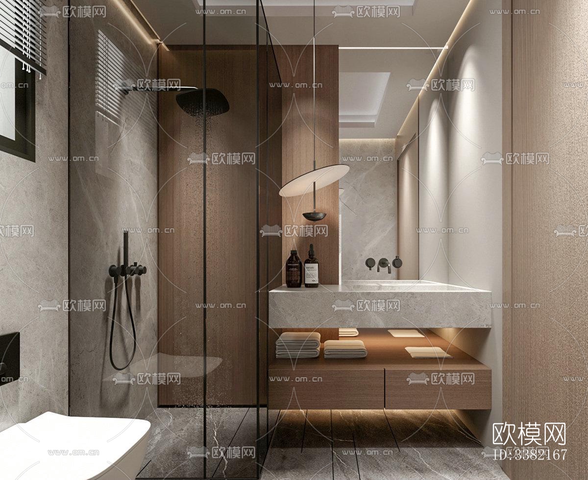 现代别墅效果图下载（渲染图11）