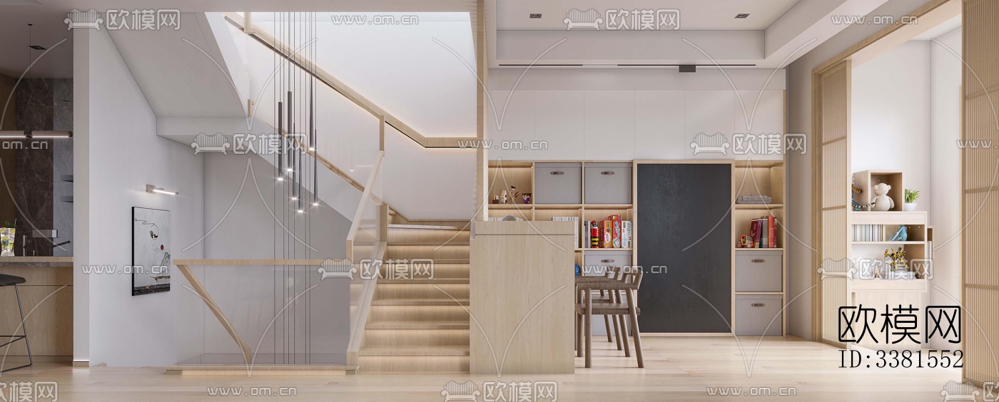 现代别墅效果图下载（渲染图5）