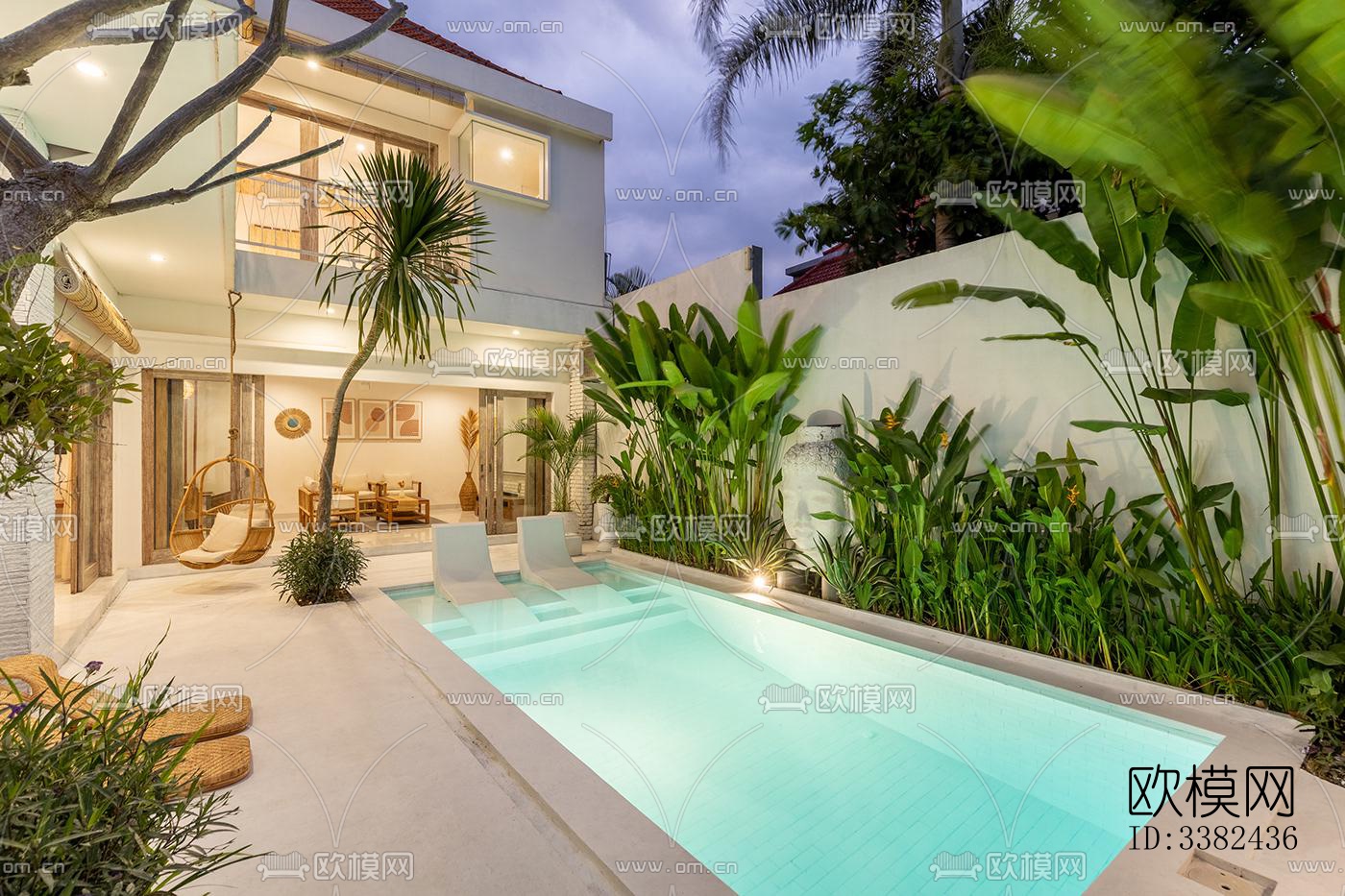 现代别墅效果图下载（渲染图10）