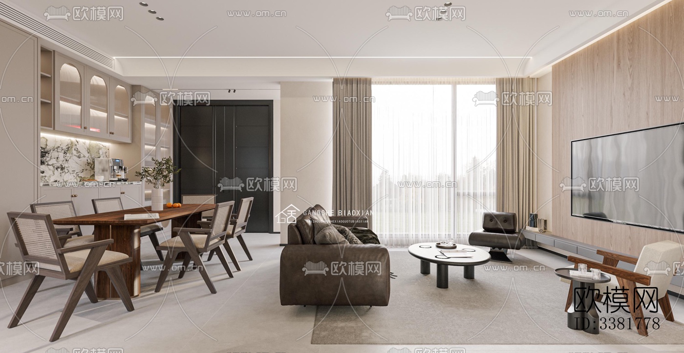 现代别墅效果图下载（渲染图4）