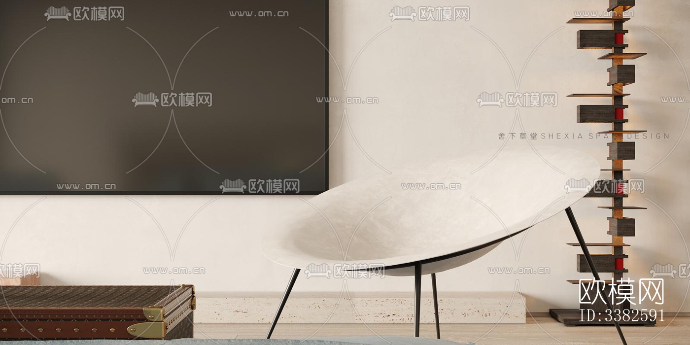 现代别墅效果图下载（渲染图4）