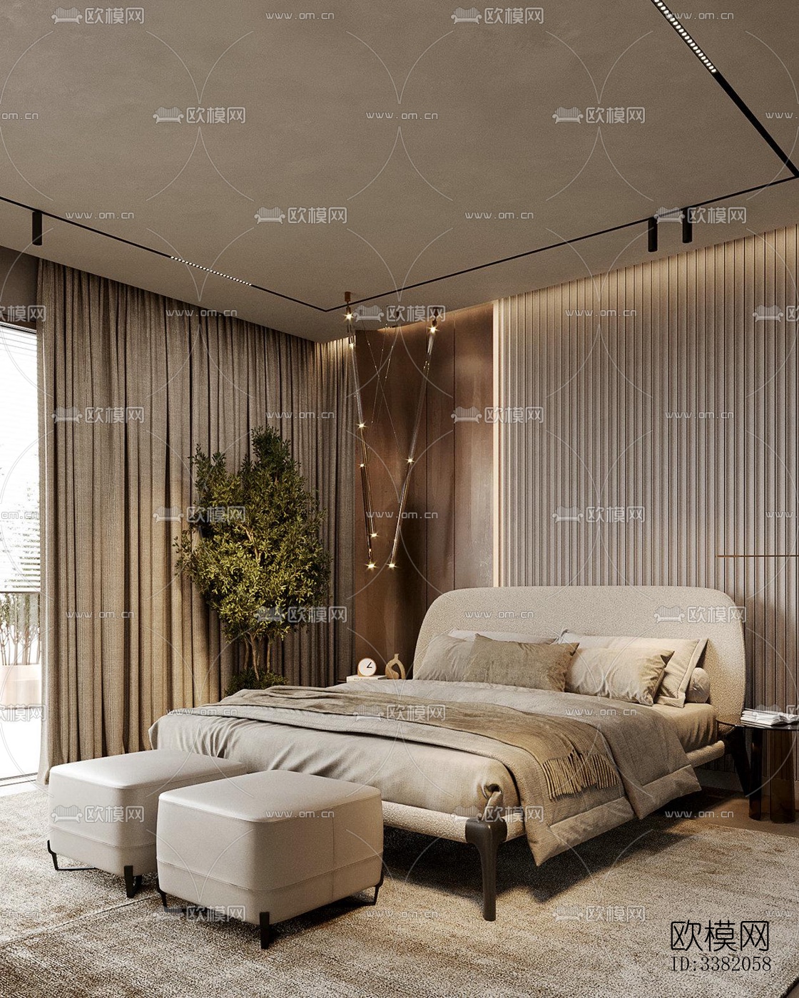 现代别墅效果图下载（渲染图6）