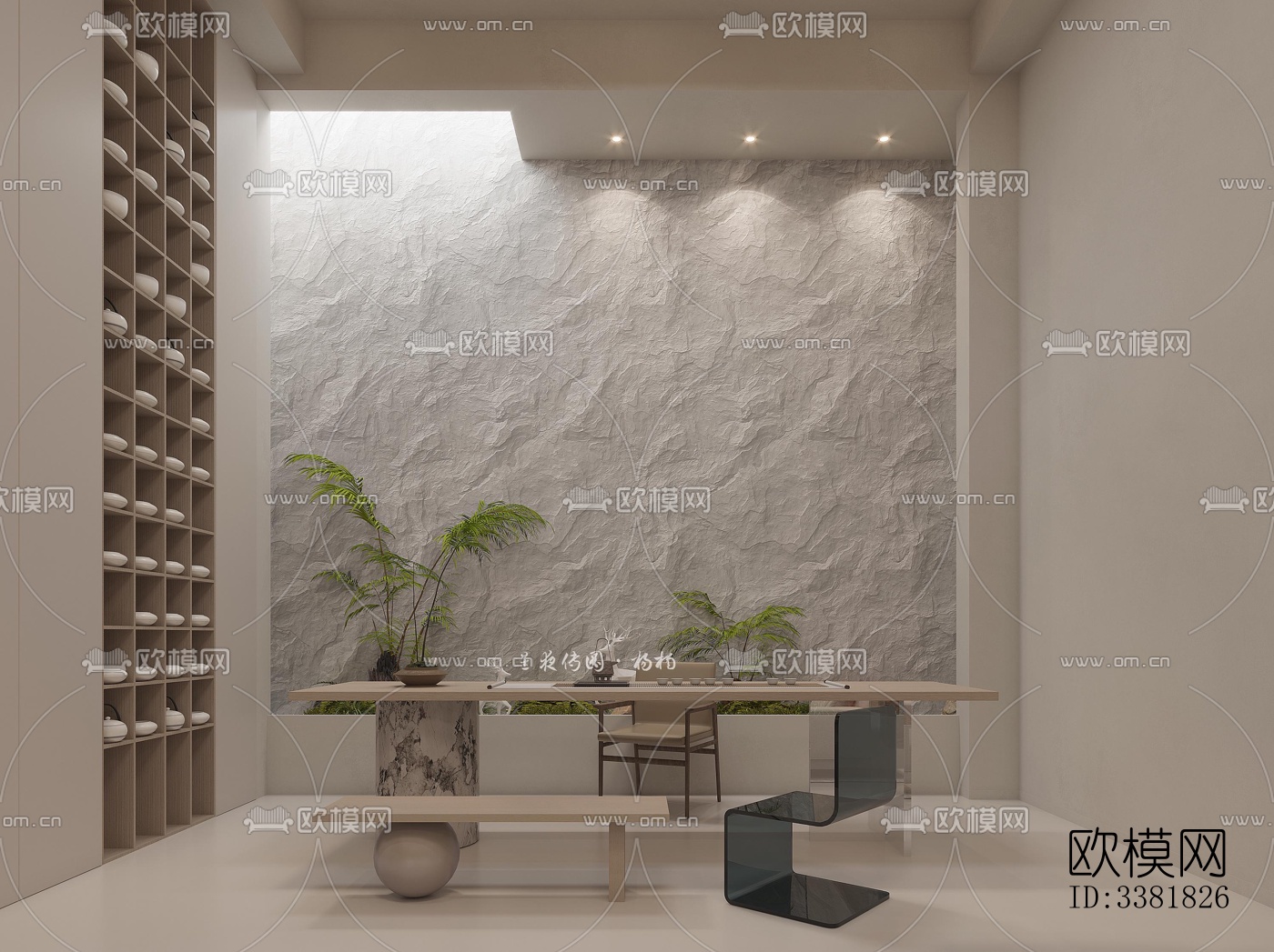 现代别墅效果图下载（渲染图2）