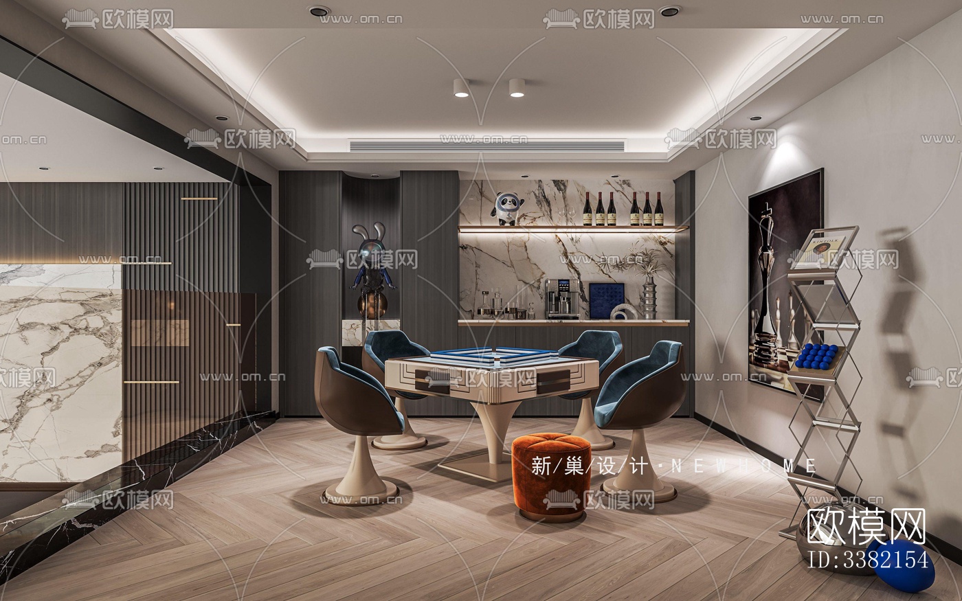 现代别墅效果图下载（渲染图11）