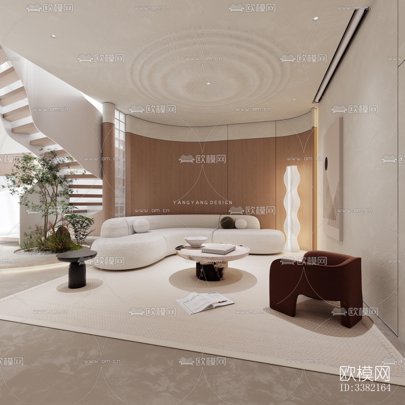 现代别墅效果图下载（渲染图8）