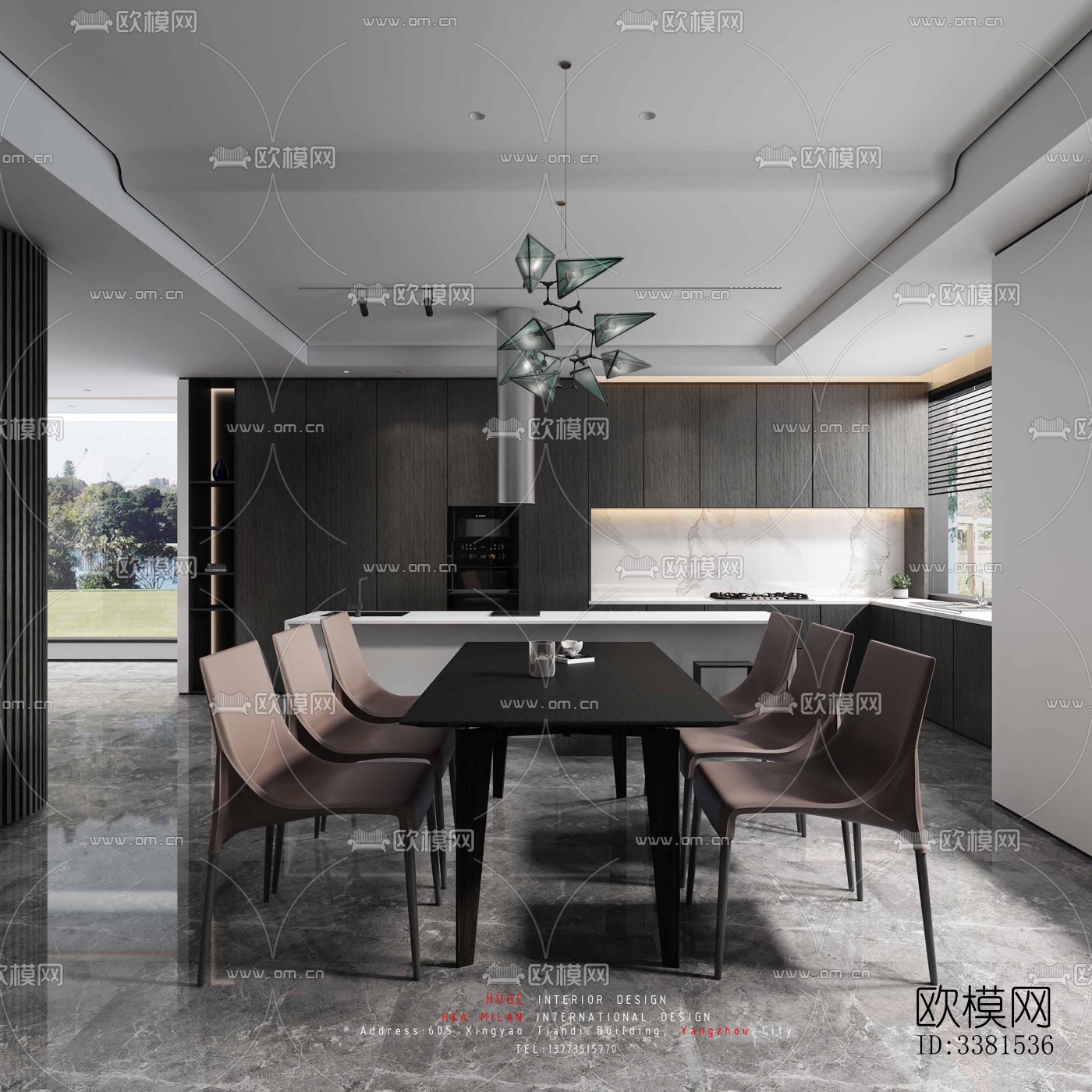 现代别墅效果图下载（渲染图9）