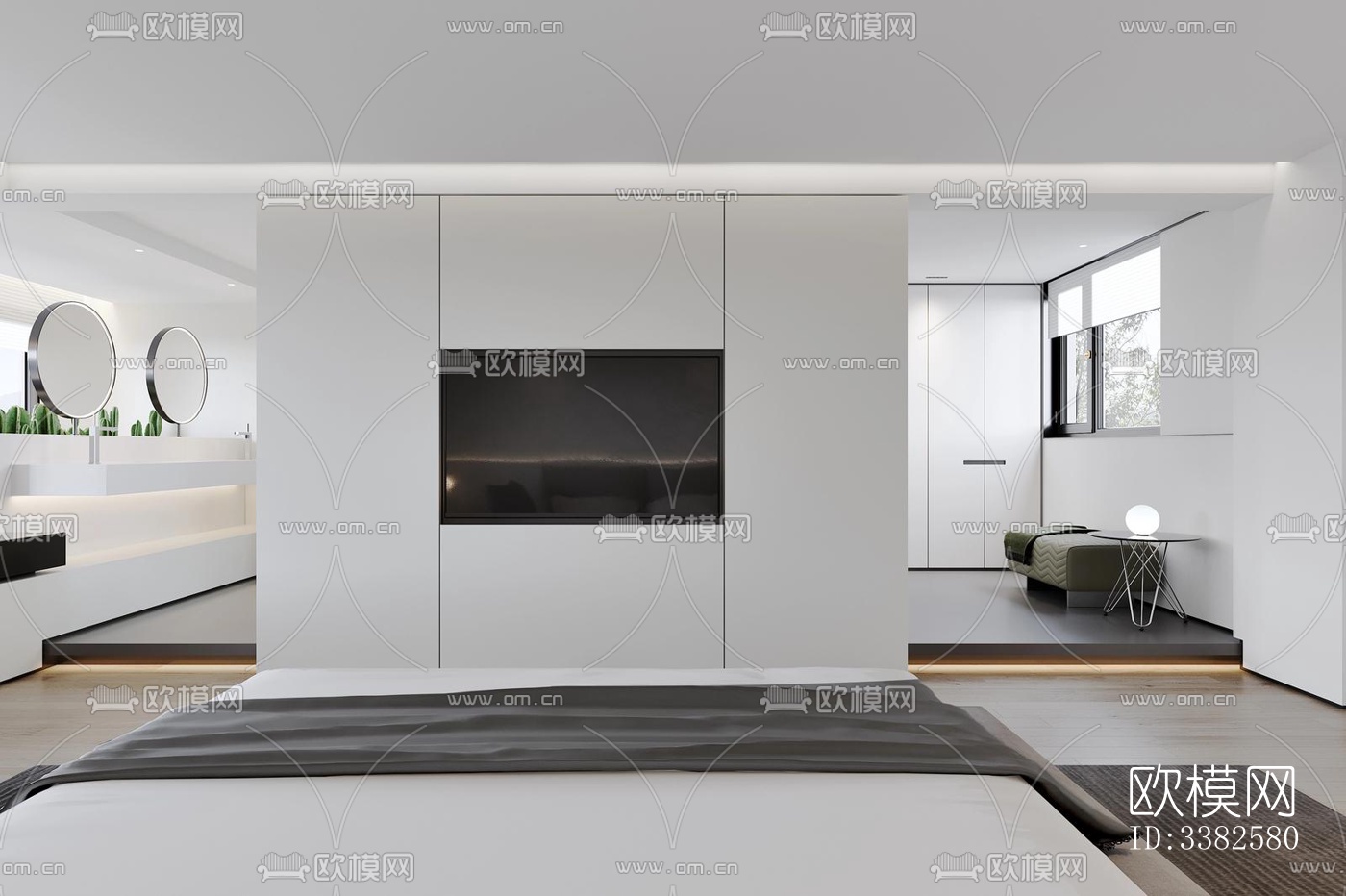 现代别墅效果图下载（渲染图1）