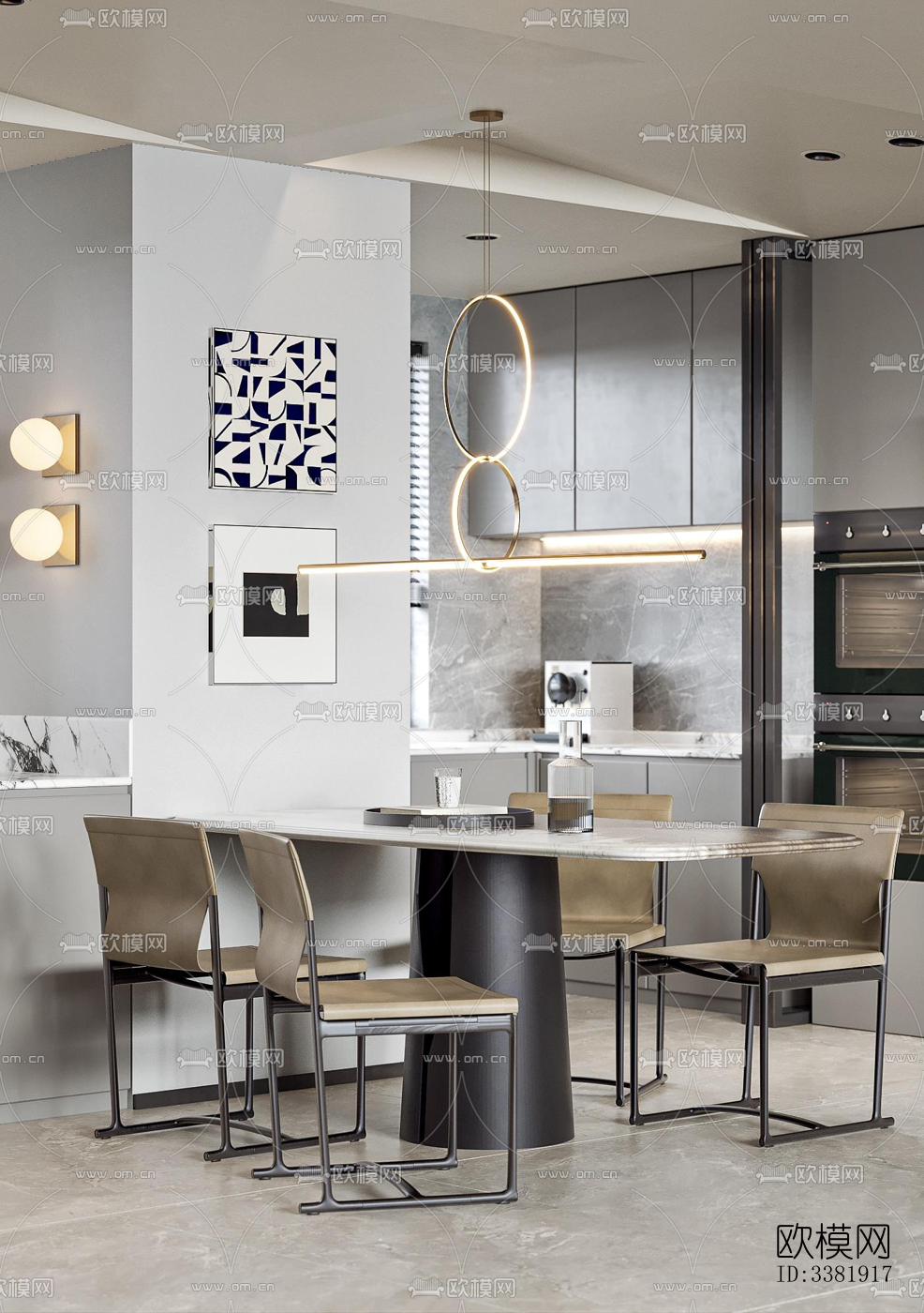 现代别墅效果图下载（渲染图8）