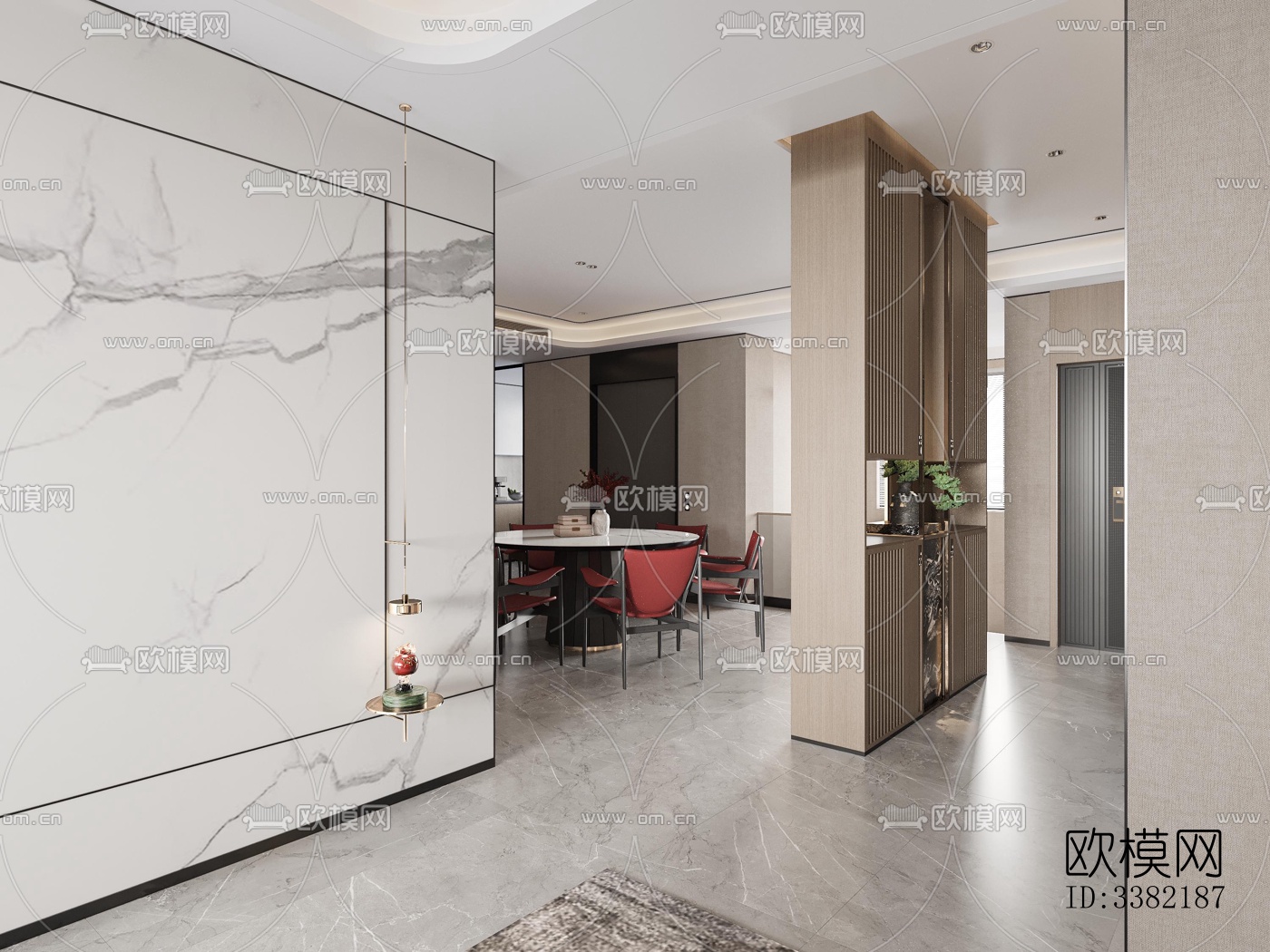 现代别墅效果图下载（渲染图15）