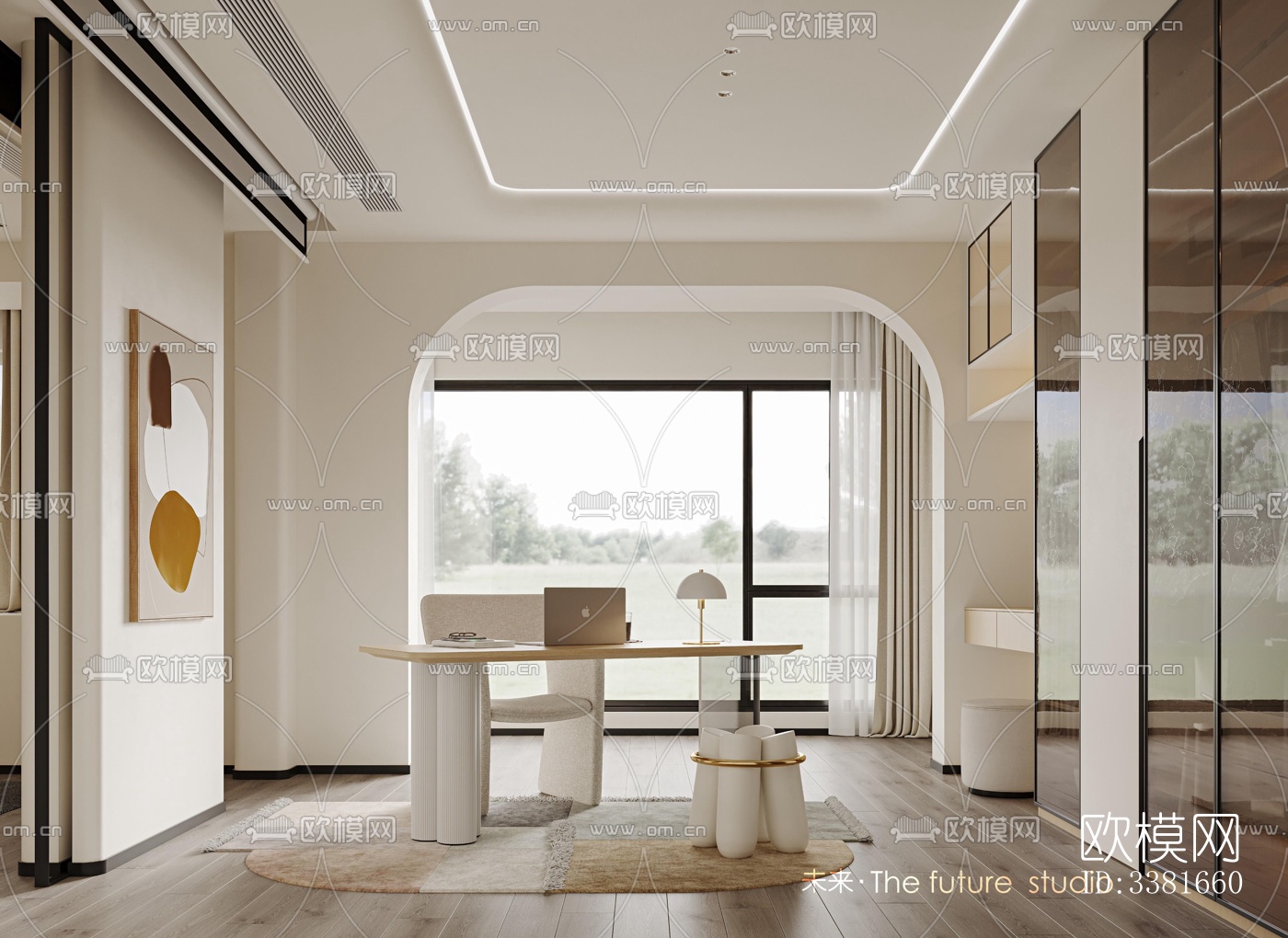 现代别墅效果图下载（渲染图6）