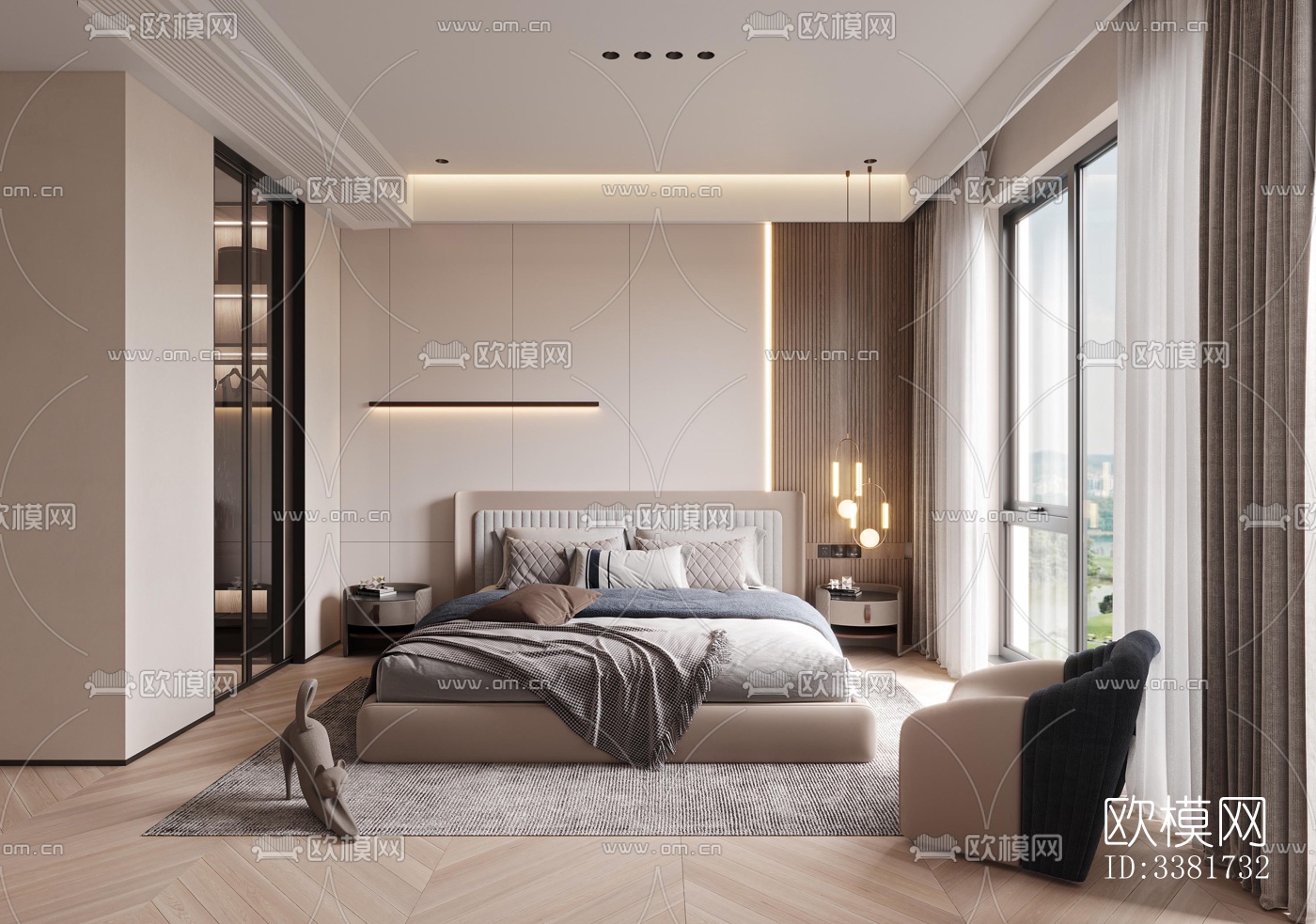 现代别墅效果图下载（渲染图2）