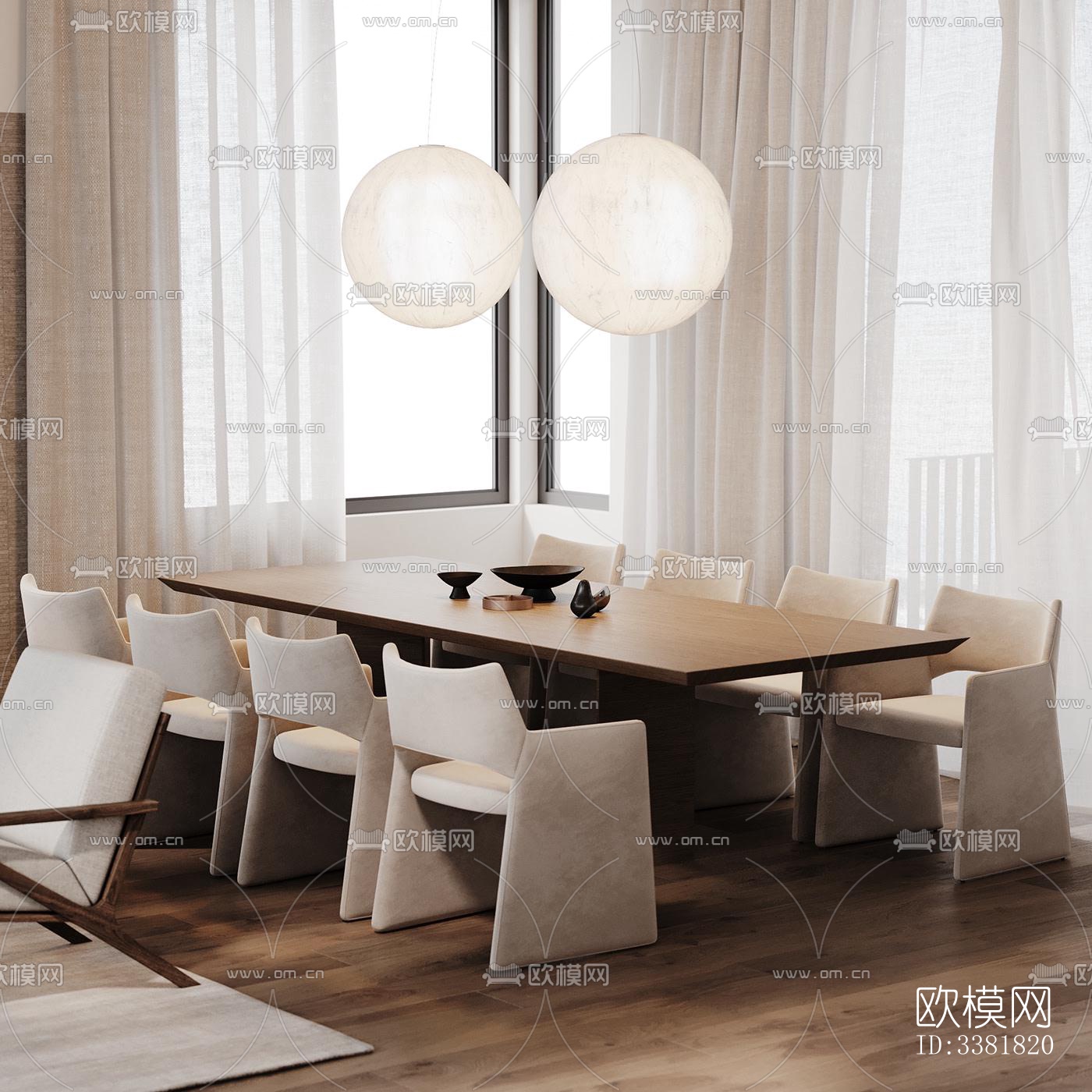 现代别墅效果图下载（渲染图8）