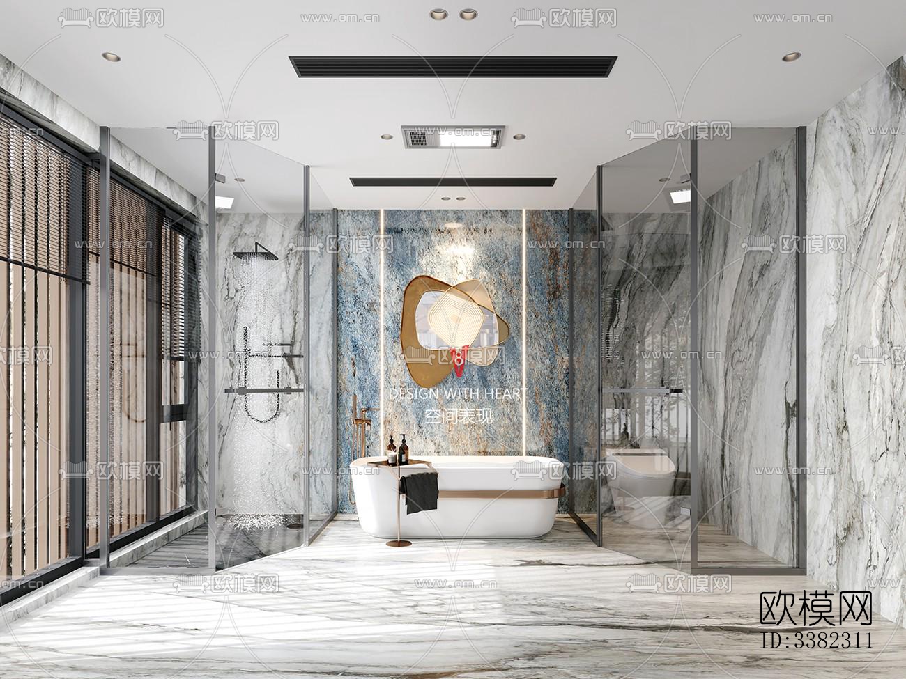 现代别墅效果图下载（渲染图5）