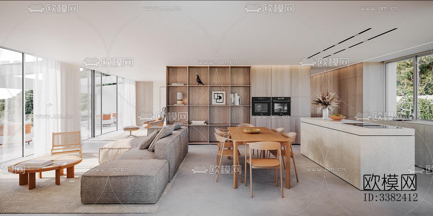 现代别墅效果图下载（渲染图6）