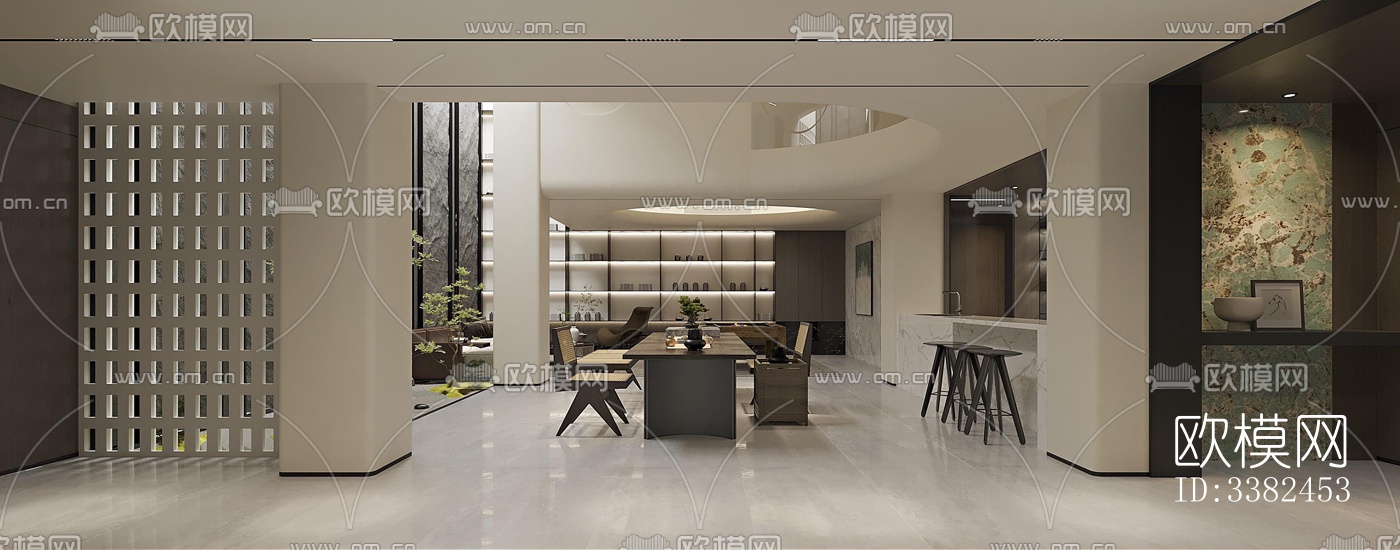 现代别墅效果图下载（渲染图5）